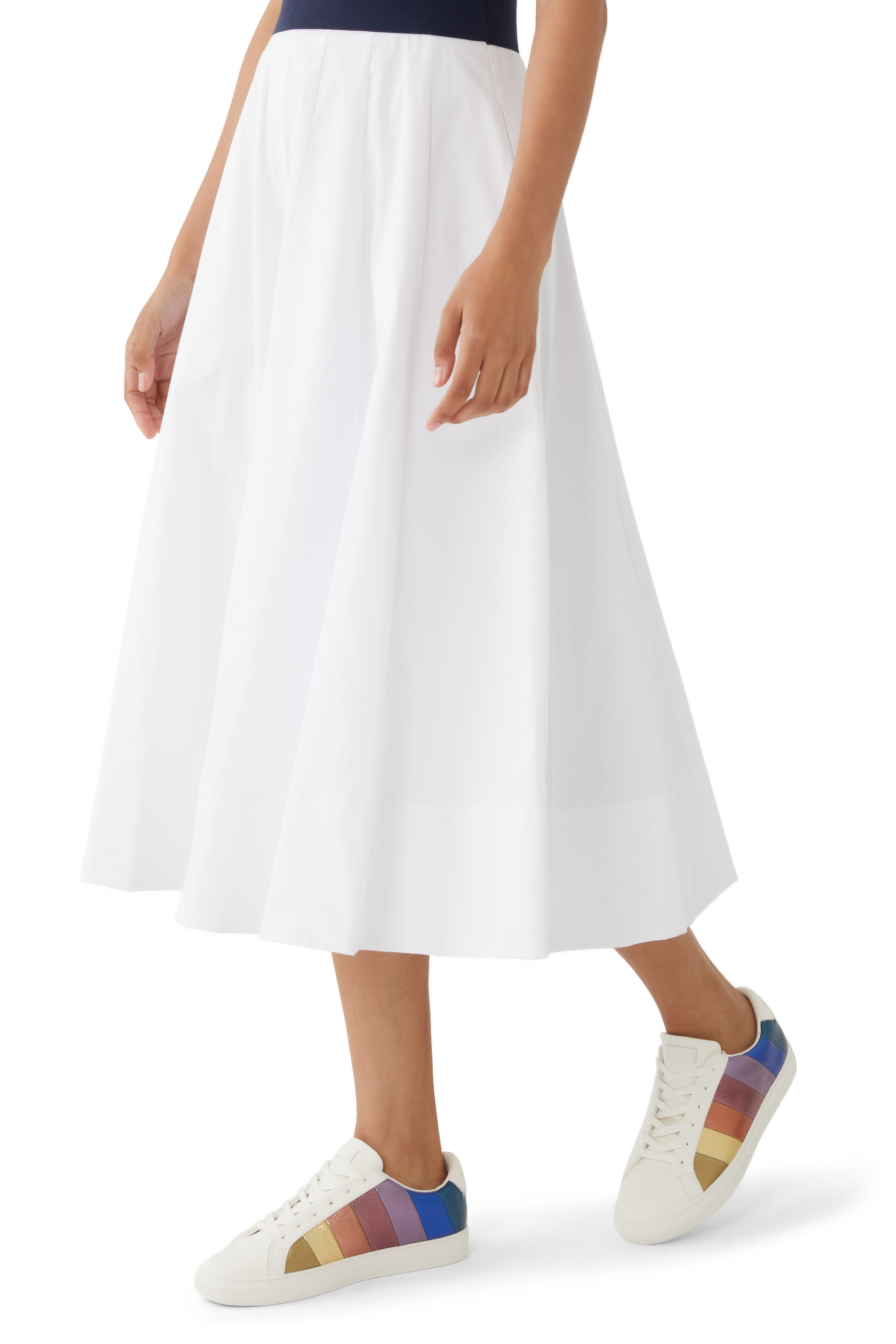 سنيكرز لين مخطط جلد