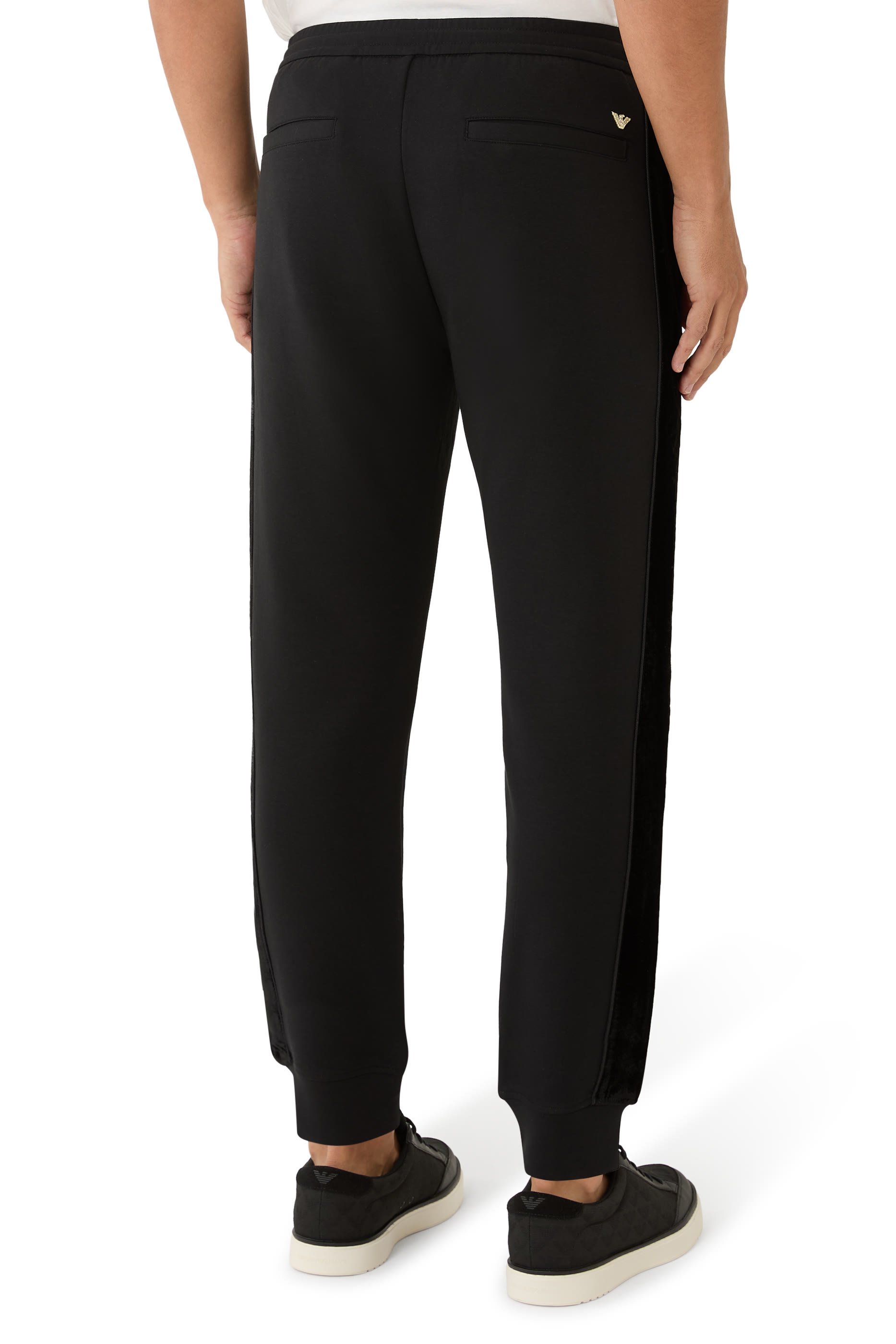 بنطال رياضي لونار للسنة الجديدة بقصة ضيقة جيرسيه مزدوج