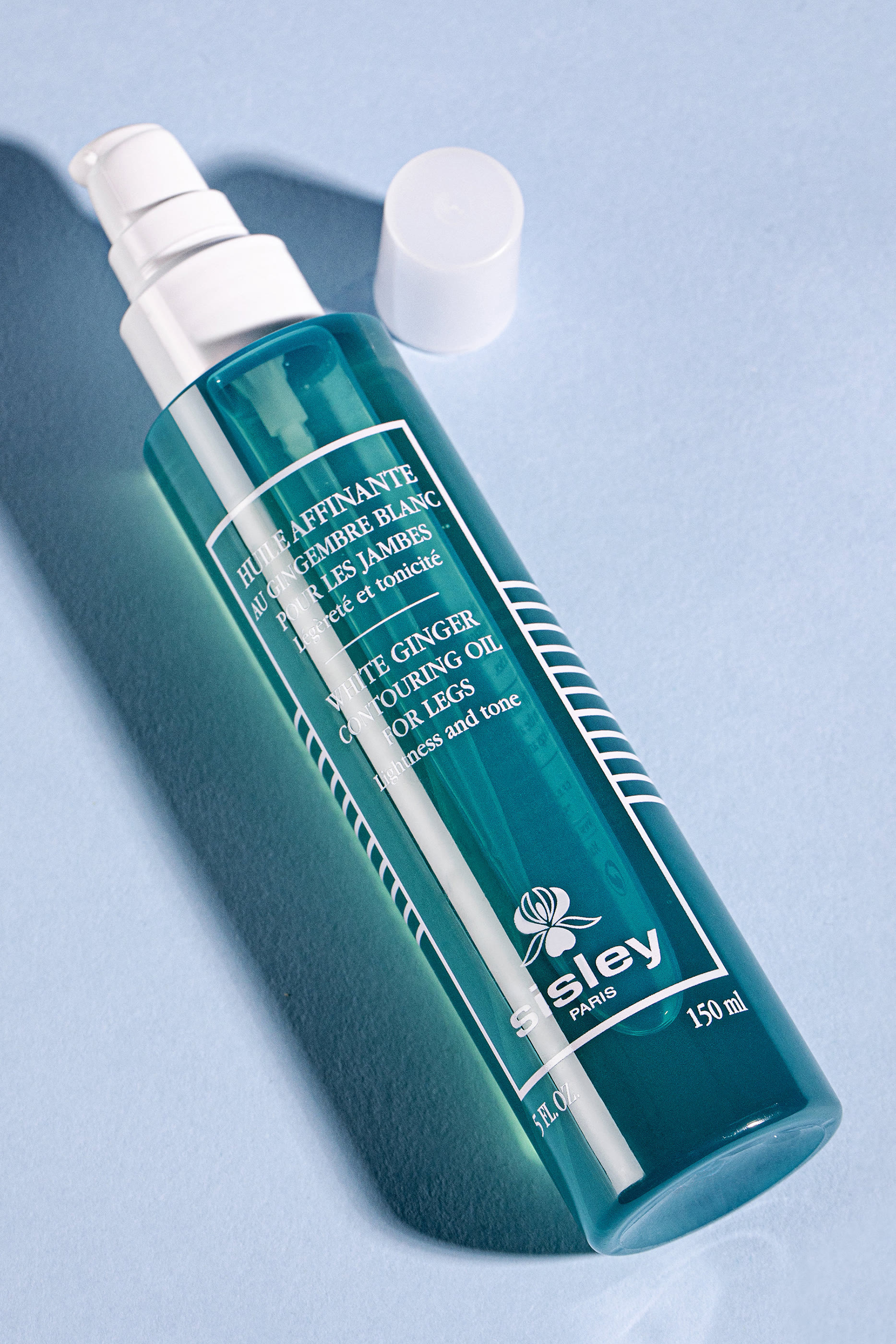 زيت الزنجبيل الأبيض لنحت الساقين