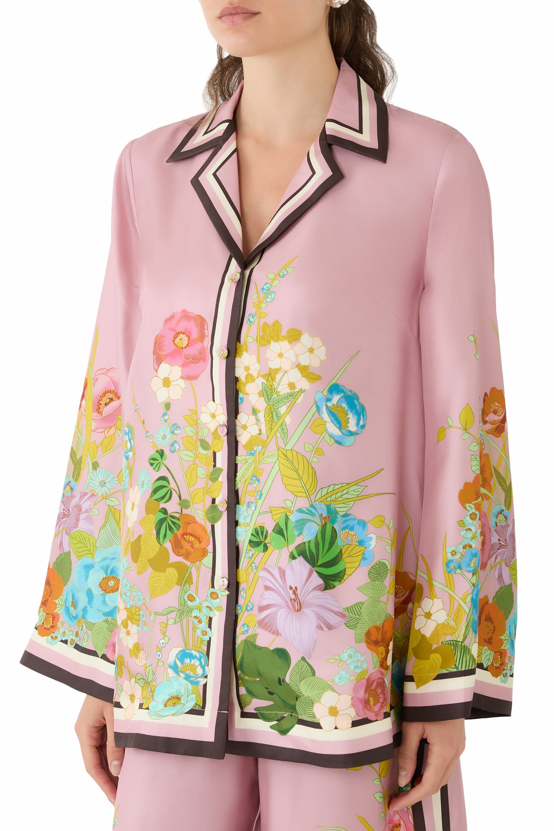 قميص كليمنزا حرير