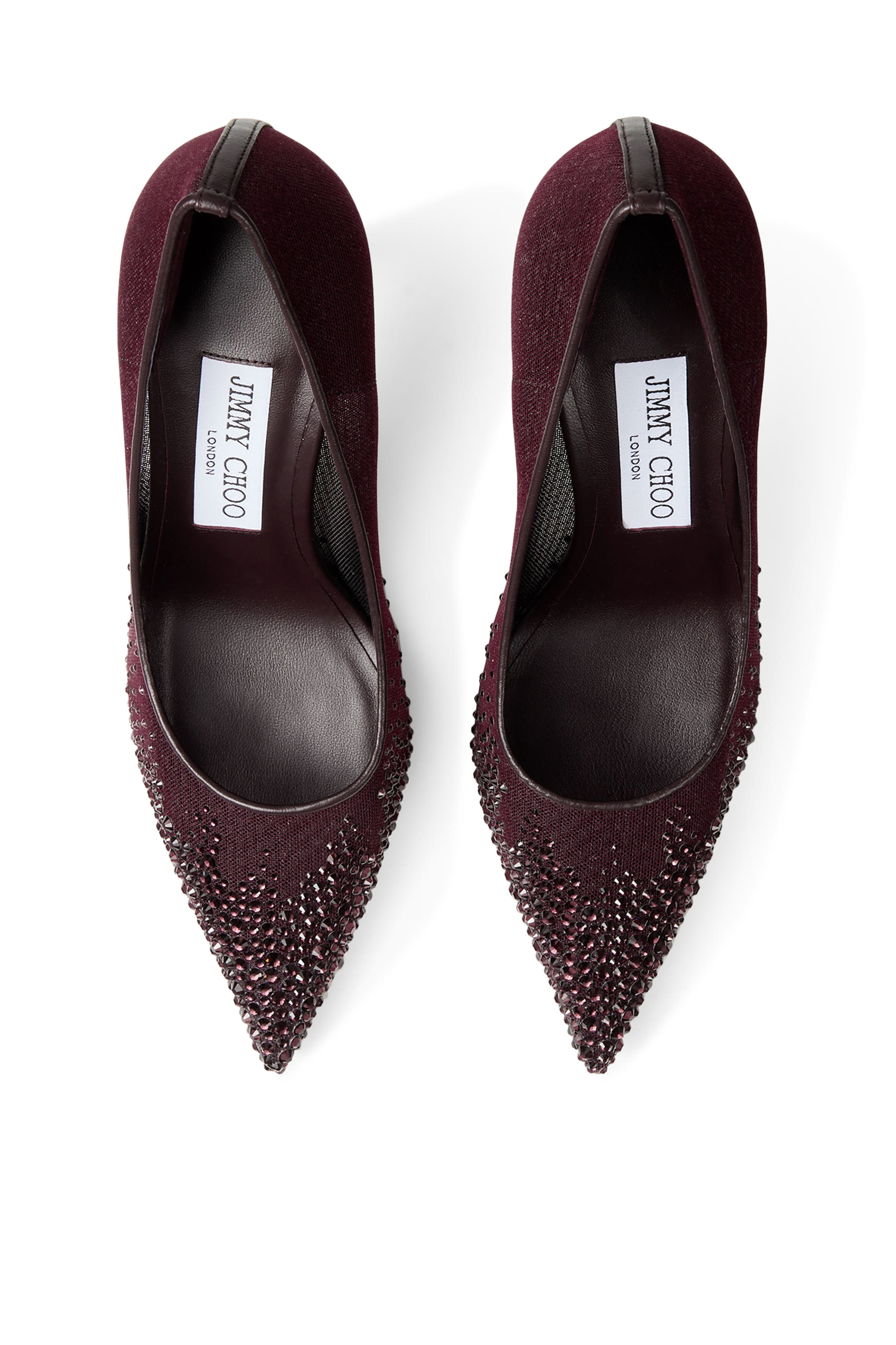 حذاء كلاسيكي لوف جالاكسي 85 قماش شبكي مرصع بكريستال