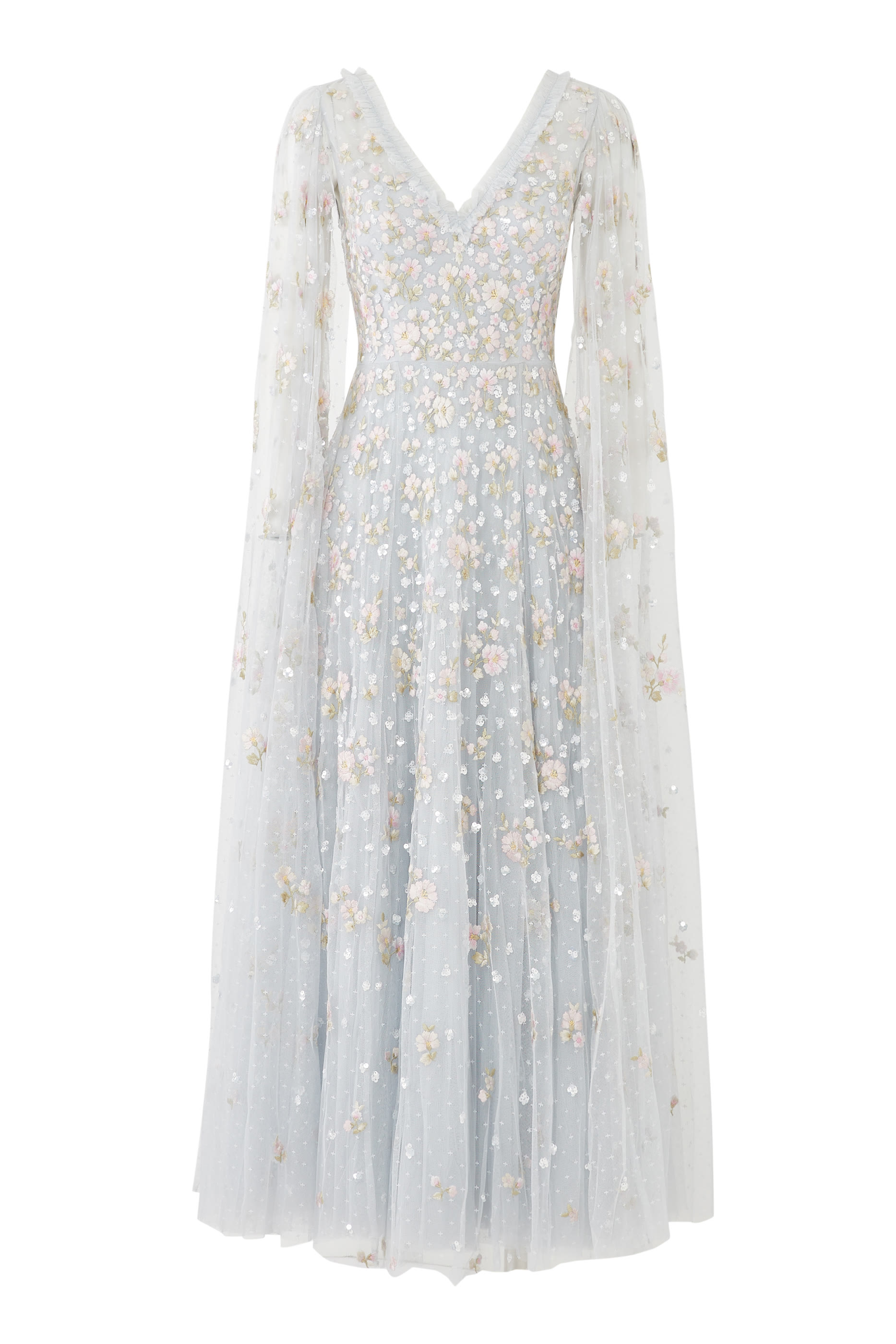 فستان سهرة داليا ديتسي بطول الكاحل