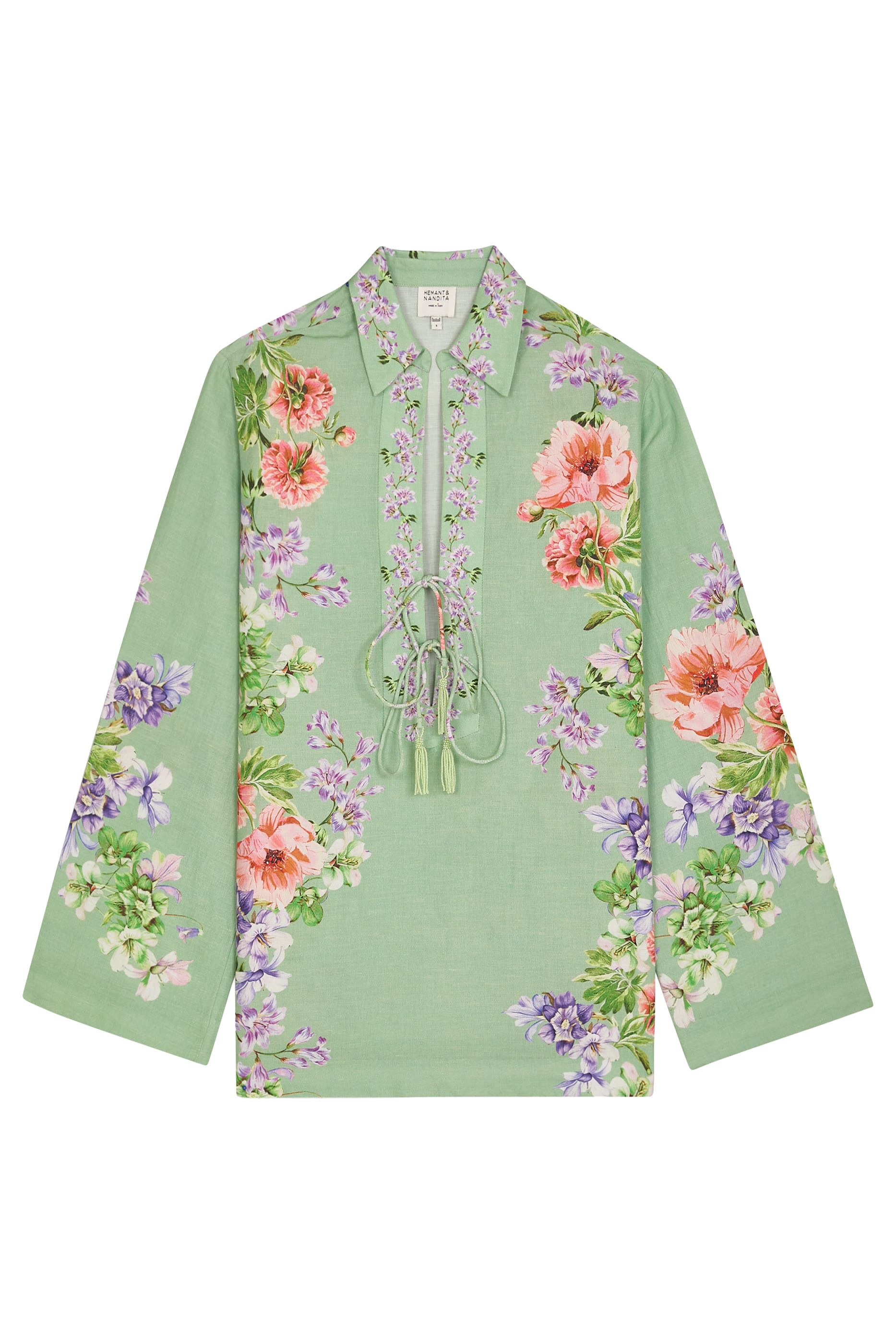 تونيك بياقة وأكتاف منخفضة