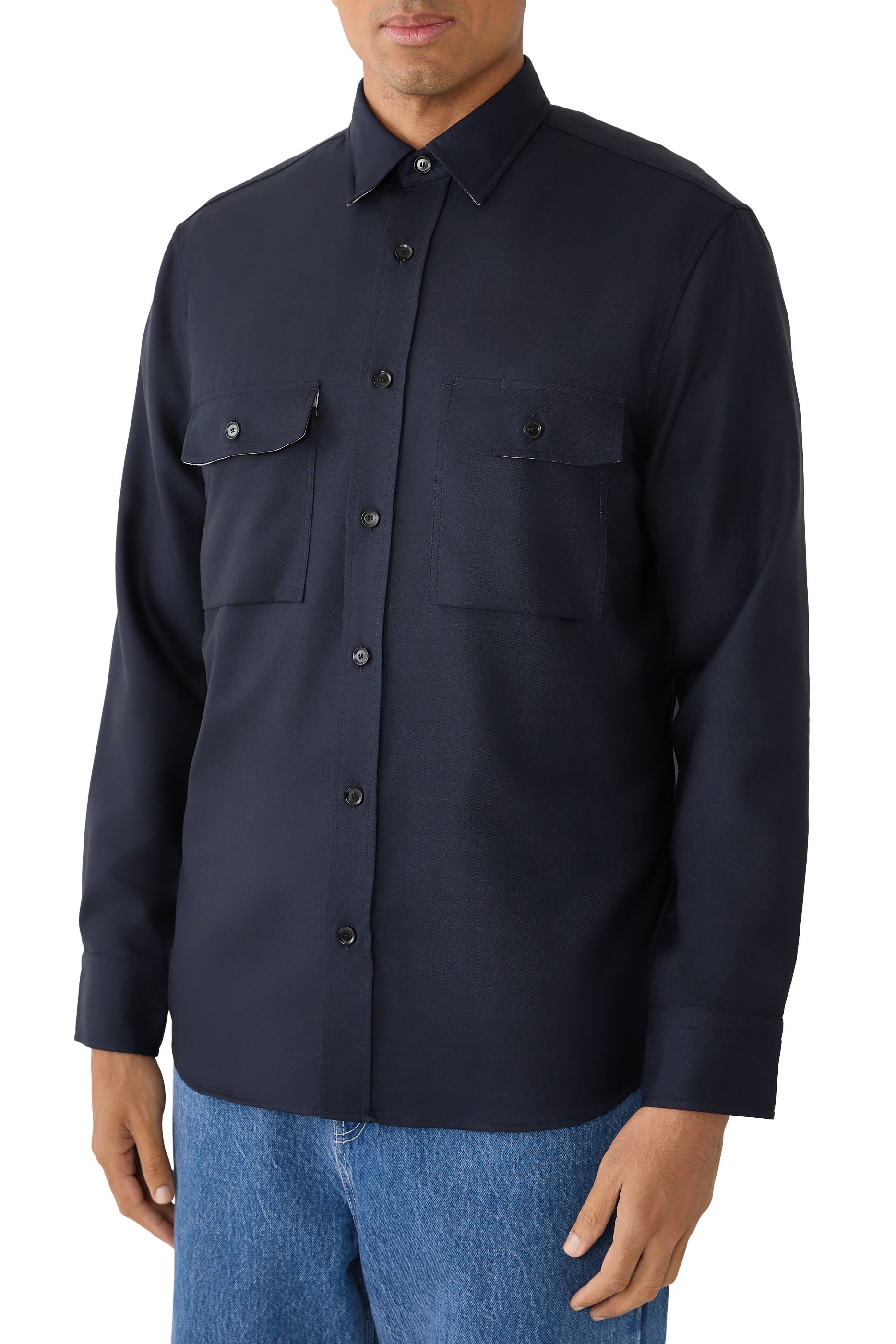 قميص ميليتاري