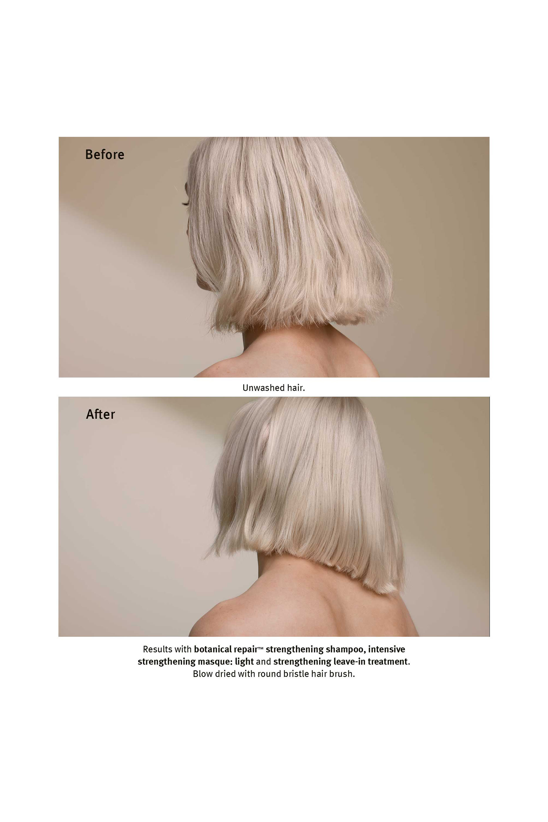 مستحضر علاجي بوتانيكال ريبير يترك على الشعر لتقويته