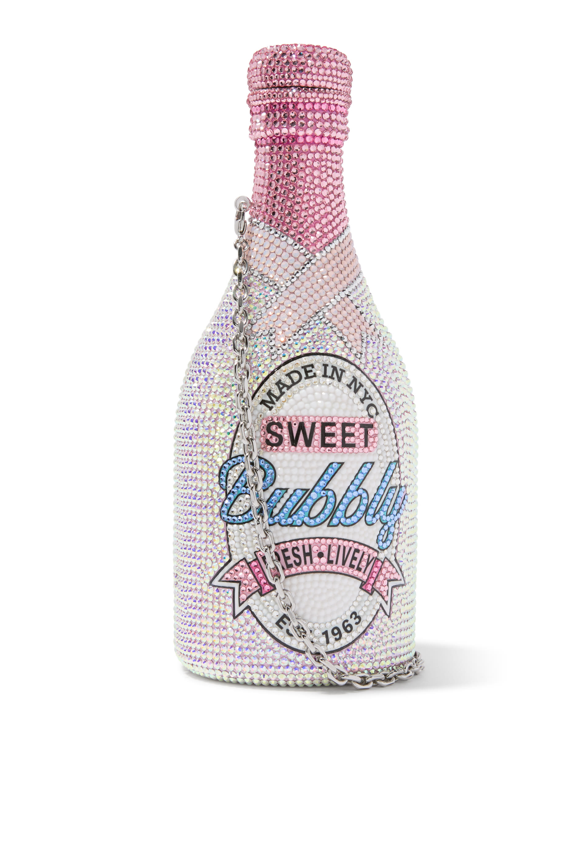 Champagne Bottle Bubbly Clutch Bag