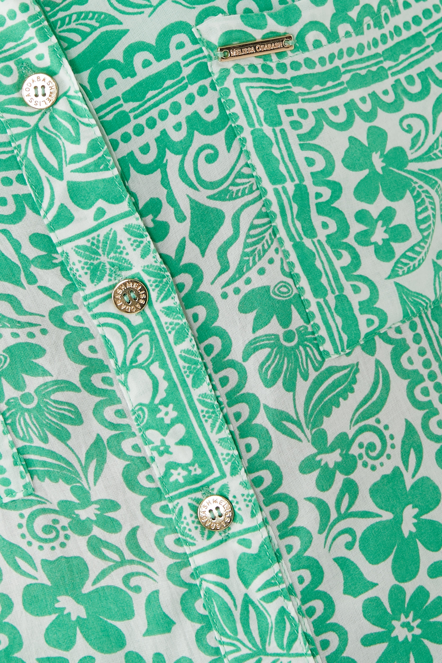 قميص ميلي بنقشة لايم لينكس