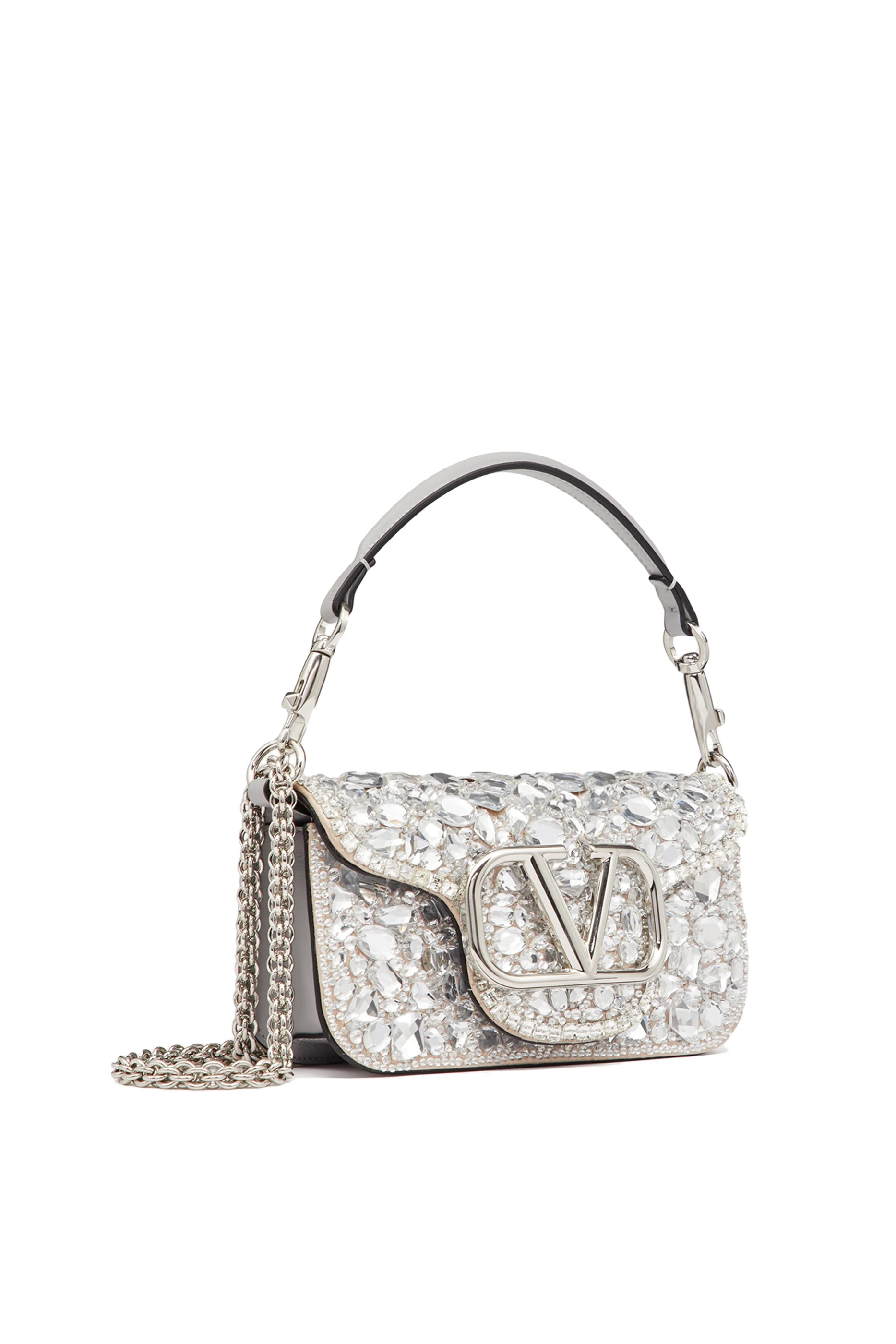  Small Sequin-Encrusted Loc&ograve; Shoulder Bag