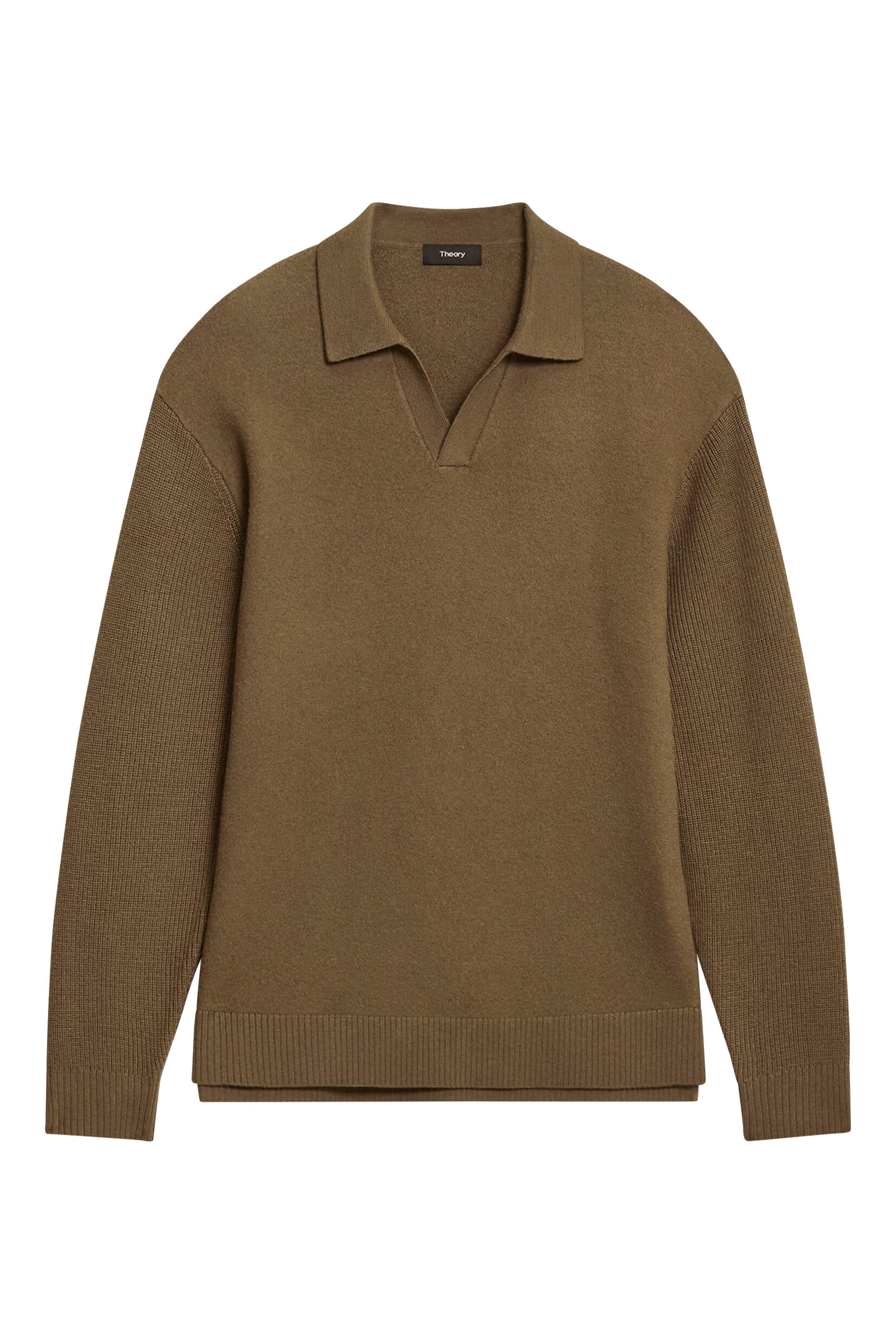 سترة بولو بياقة مفتوحة