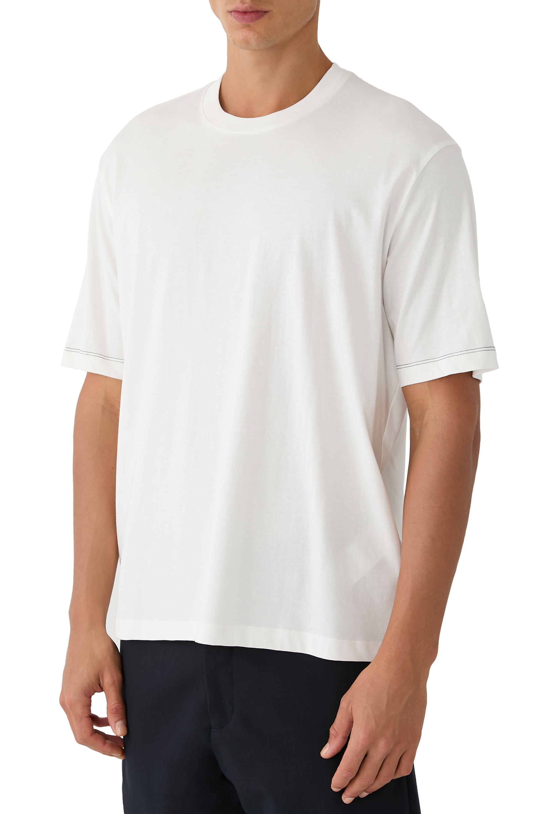 تيشيرت مارينا 91 بشعار الماركة في الخلف