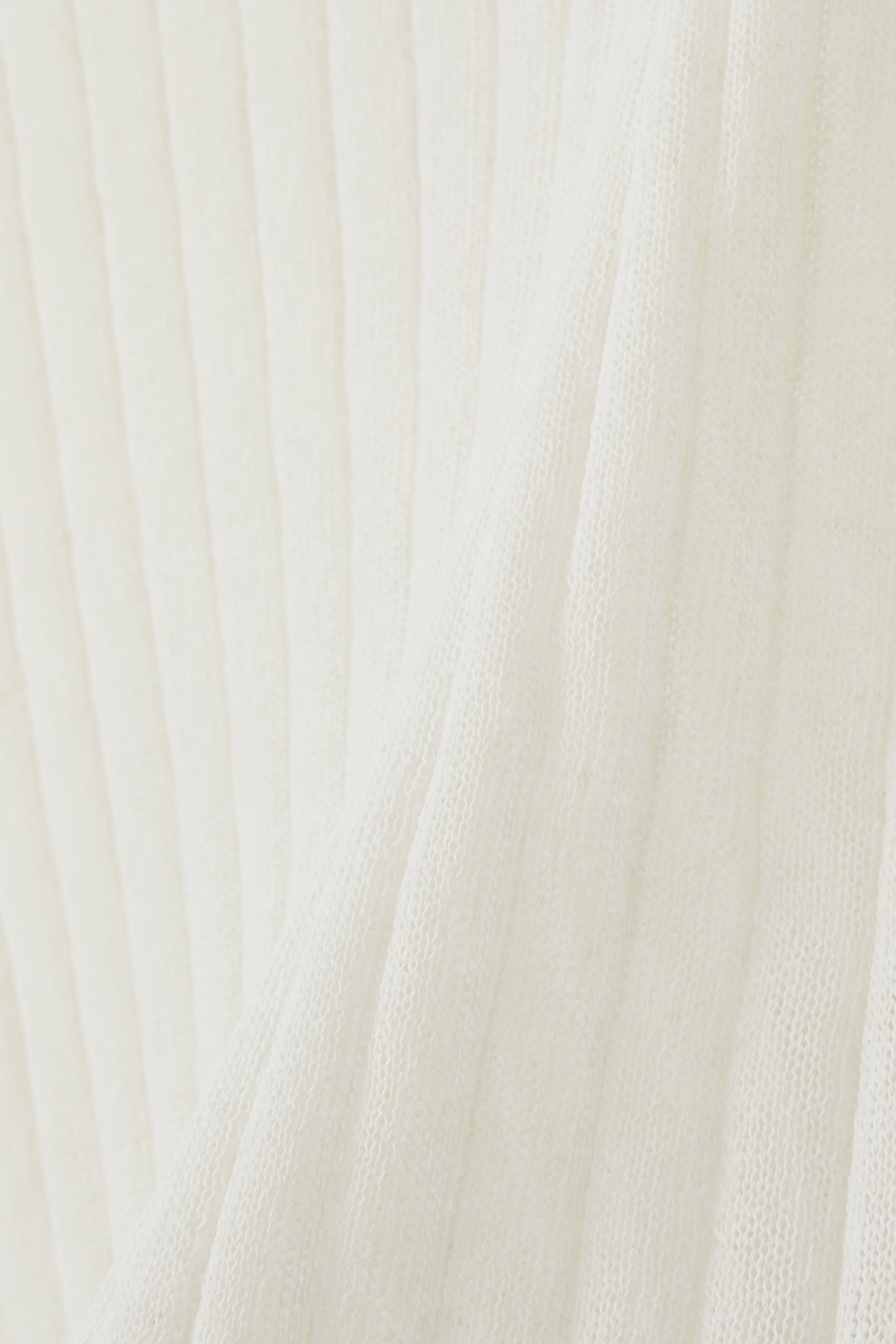 فستان نيكي قصير بأكمام طويلة كتان شفاف