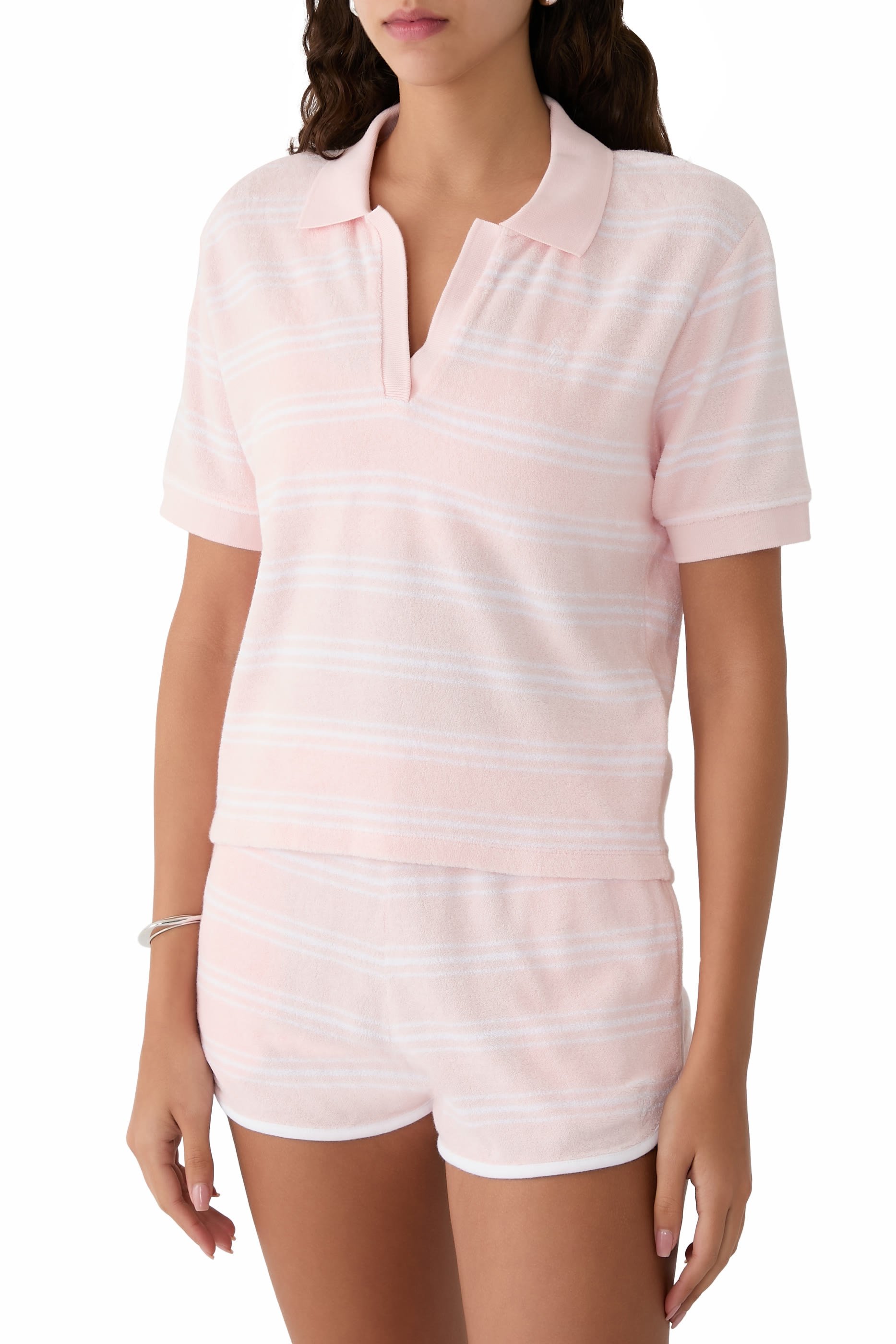 قميص بولو بشعار اس ار سي تيري