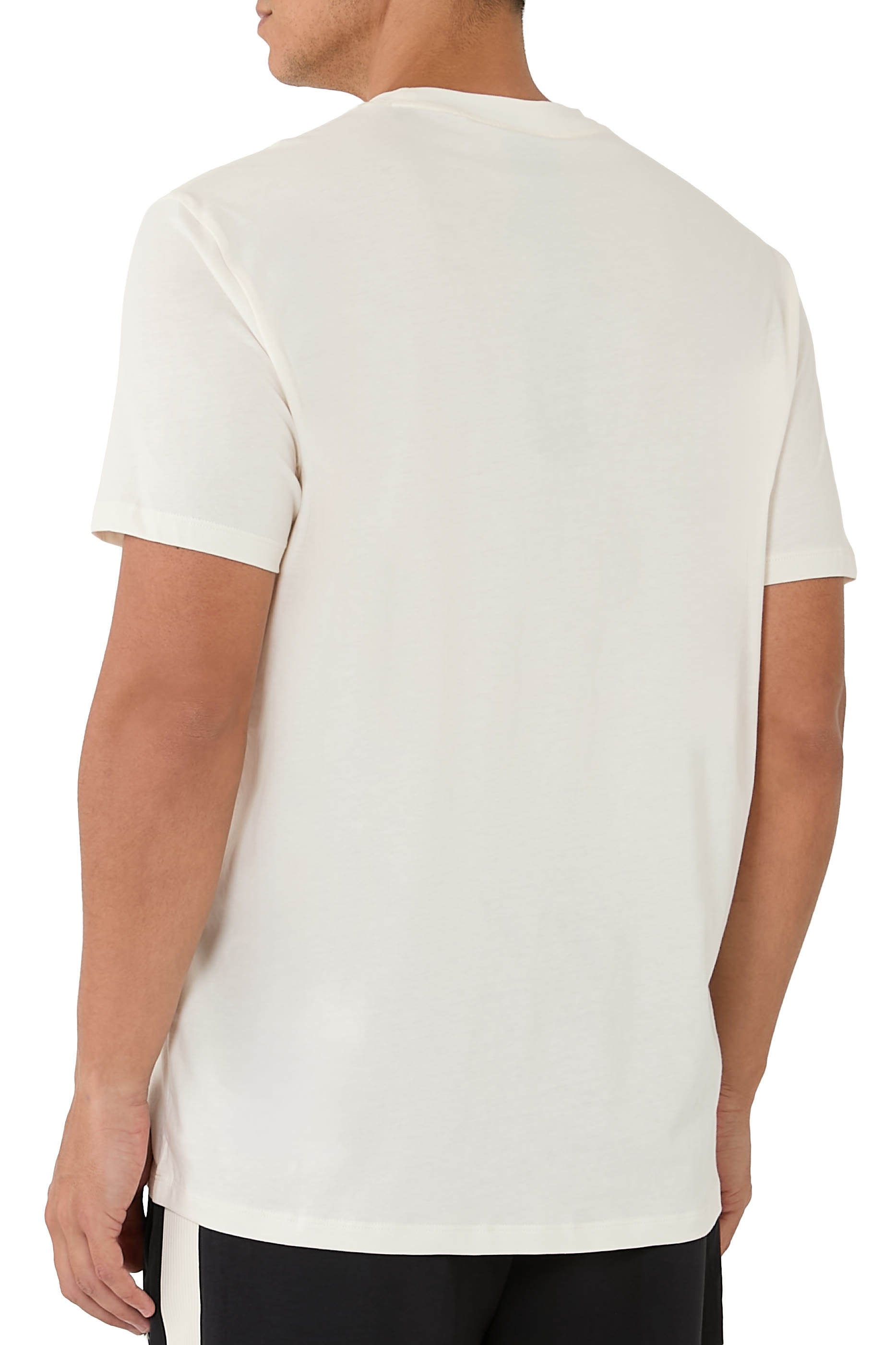 تيشيرت بشعار الماركة قطن جيرسيه 