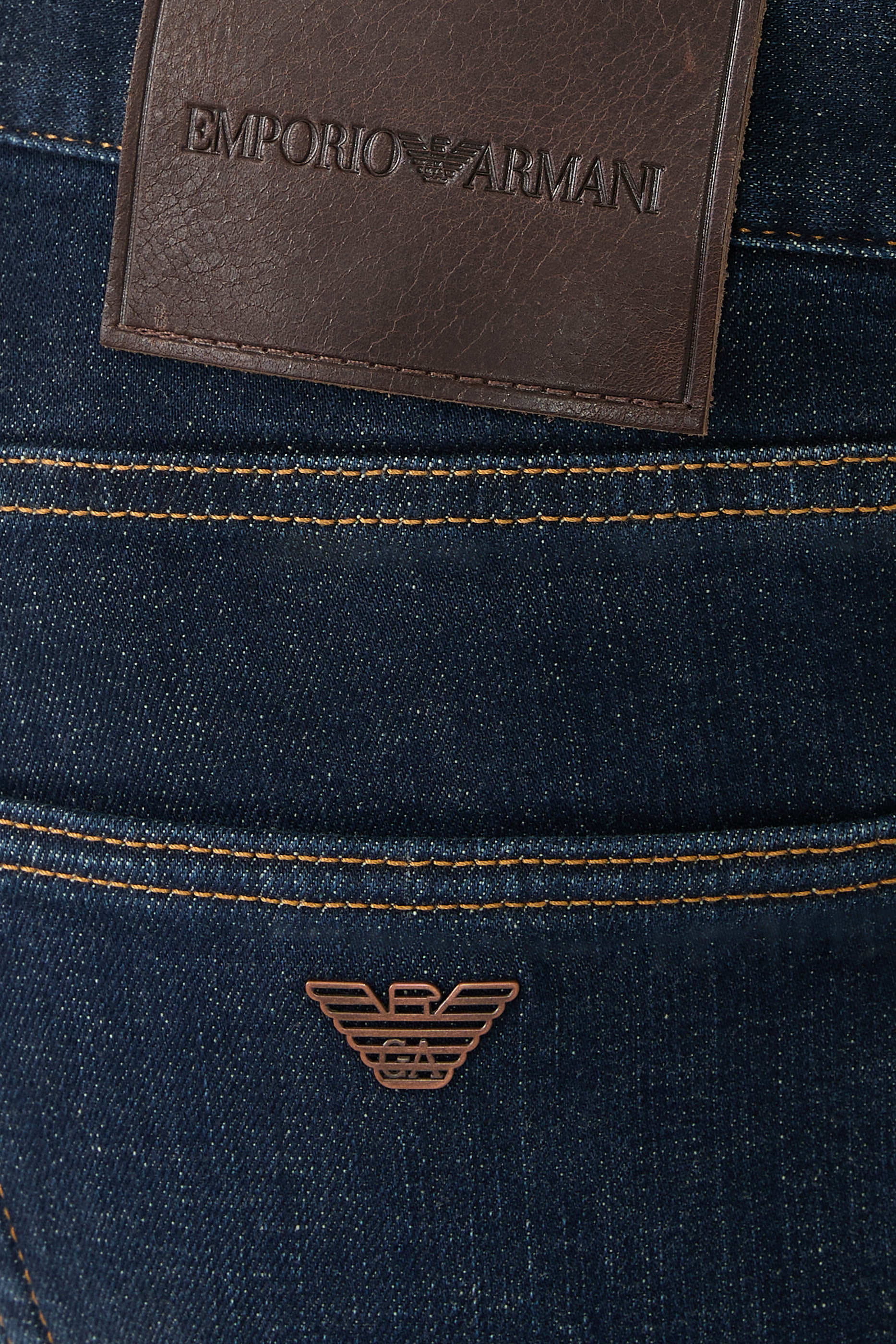 بنطال جينز جاي 76 بقصة ساق مستقيمة دنيم