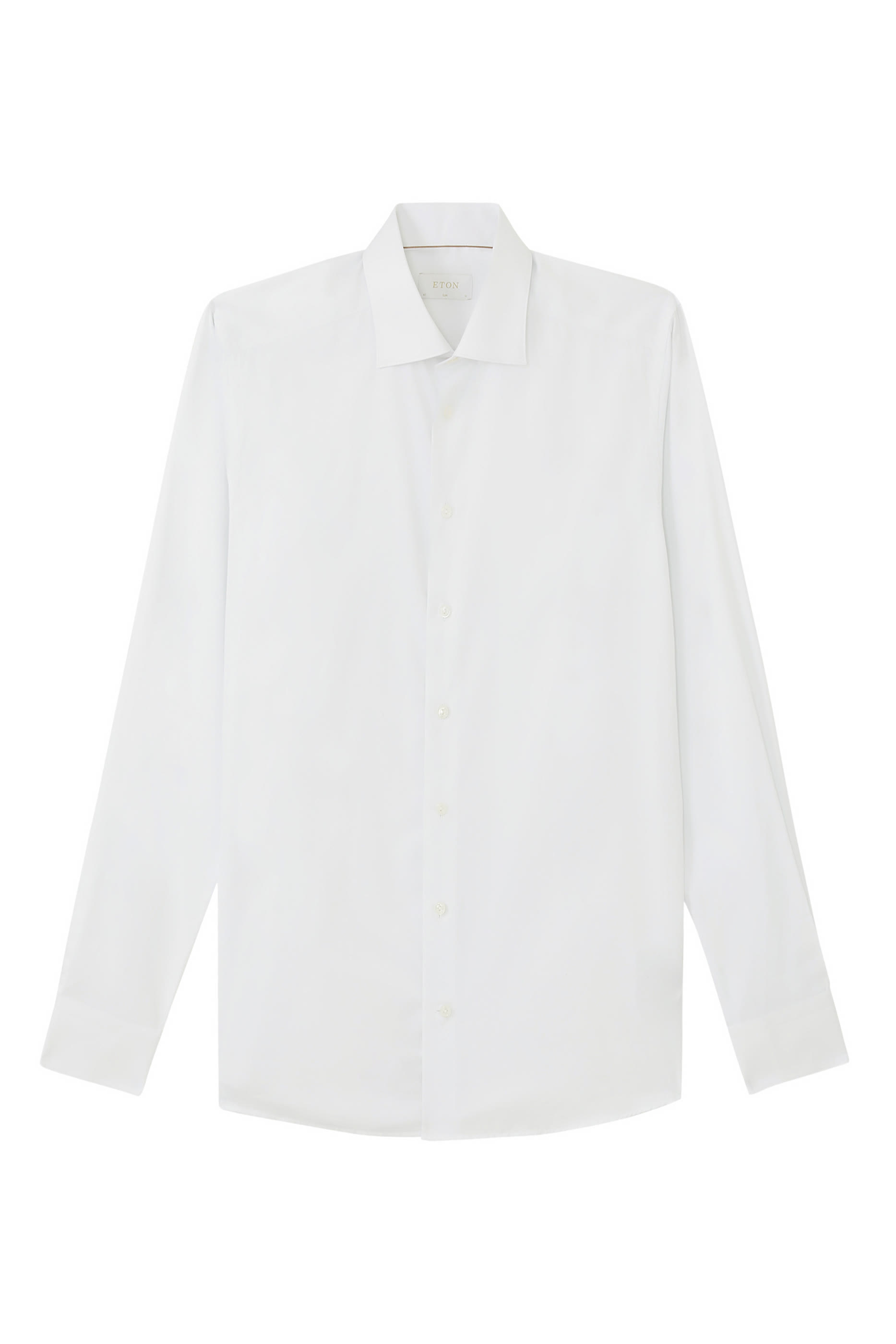 قميص بأكمام طويلة تويل فاخر