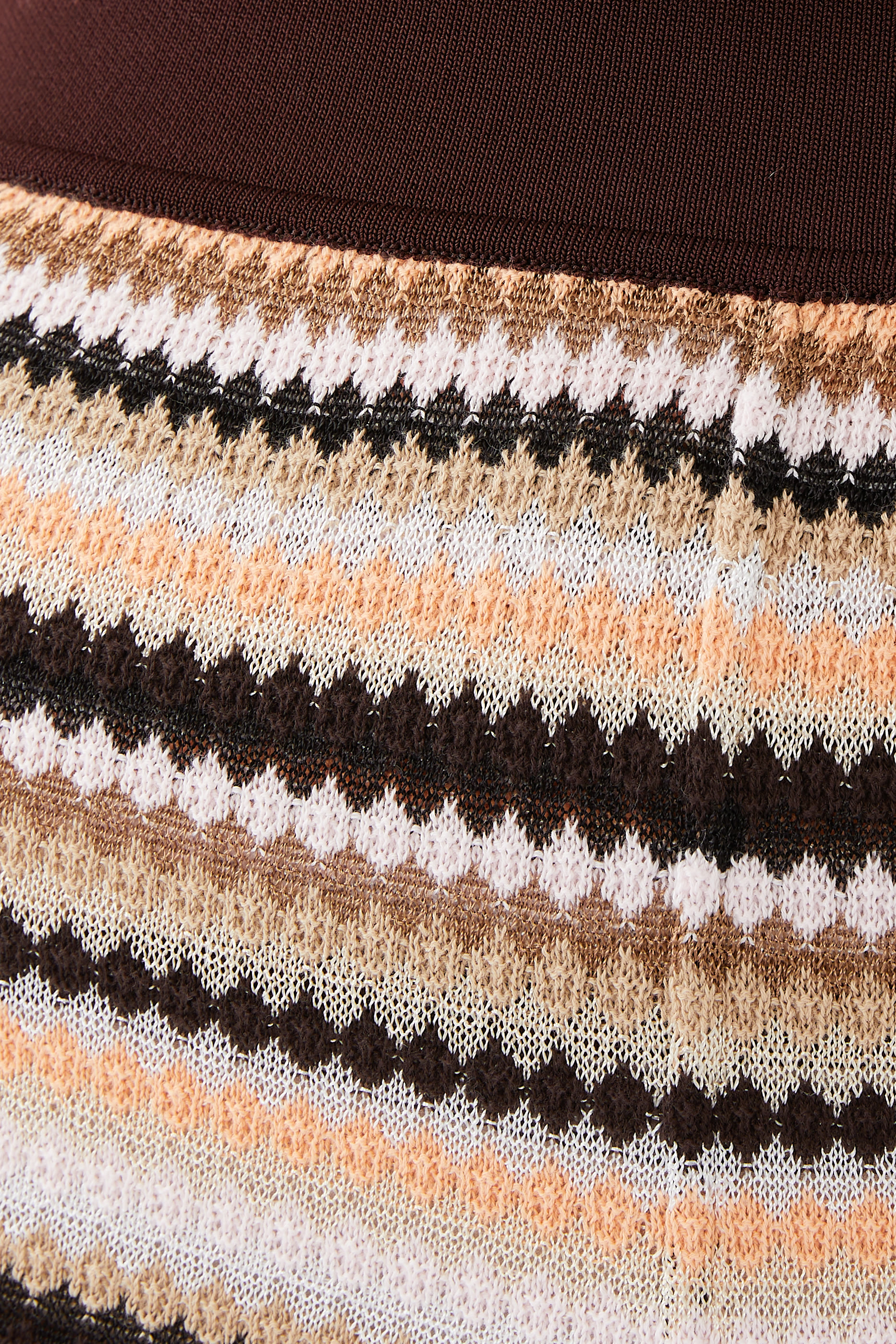 بنطال مخطط بقصة ساق مستقيمة نسيج قطن وفيسكوز