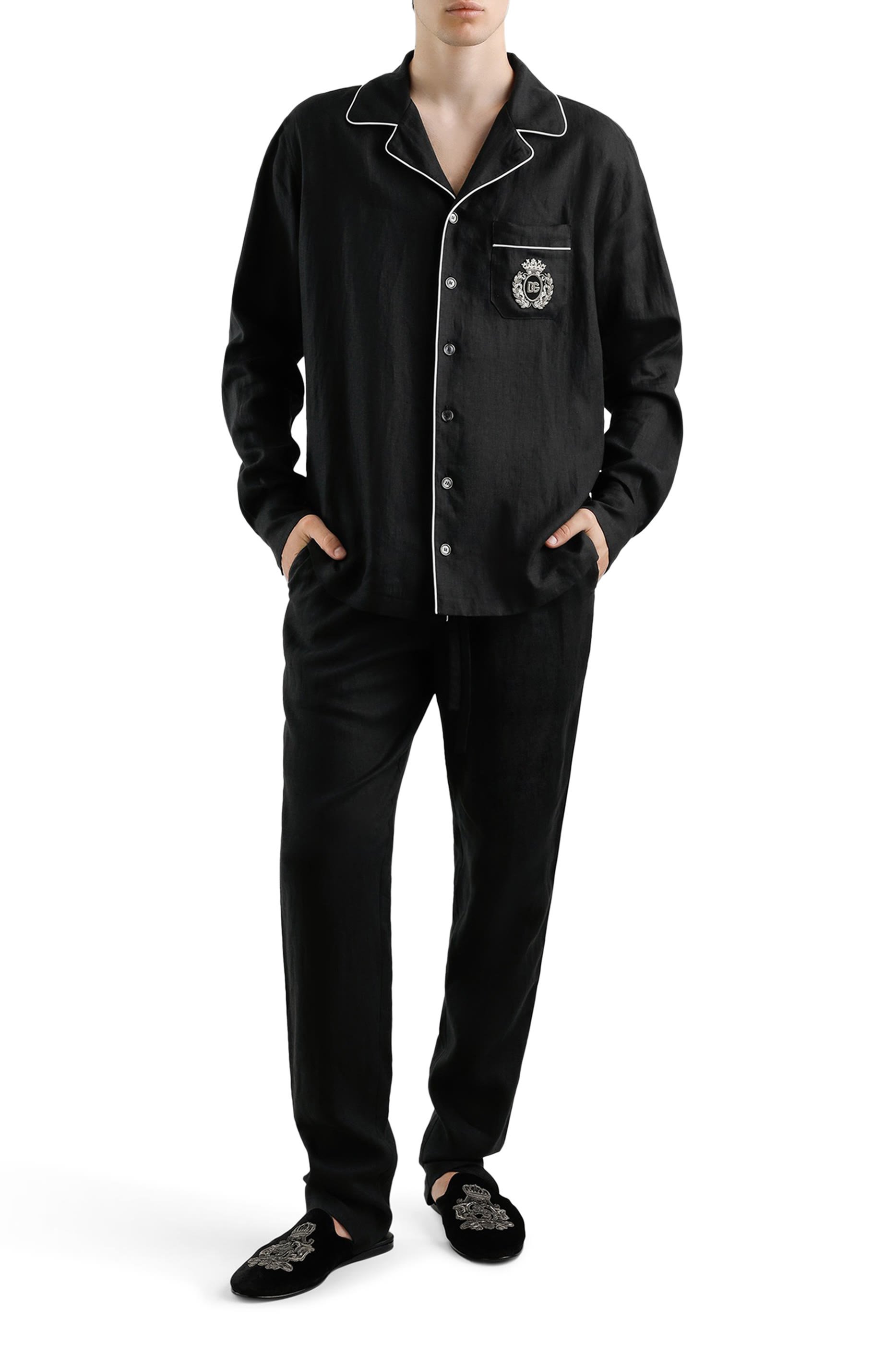 بنطال بيجامة حرير