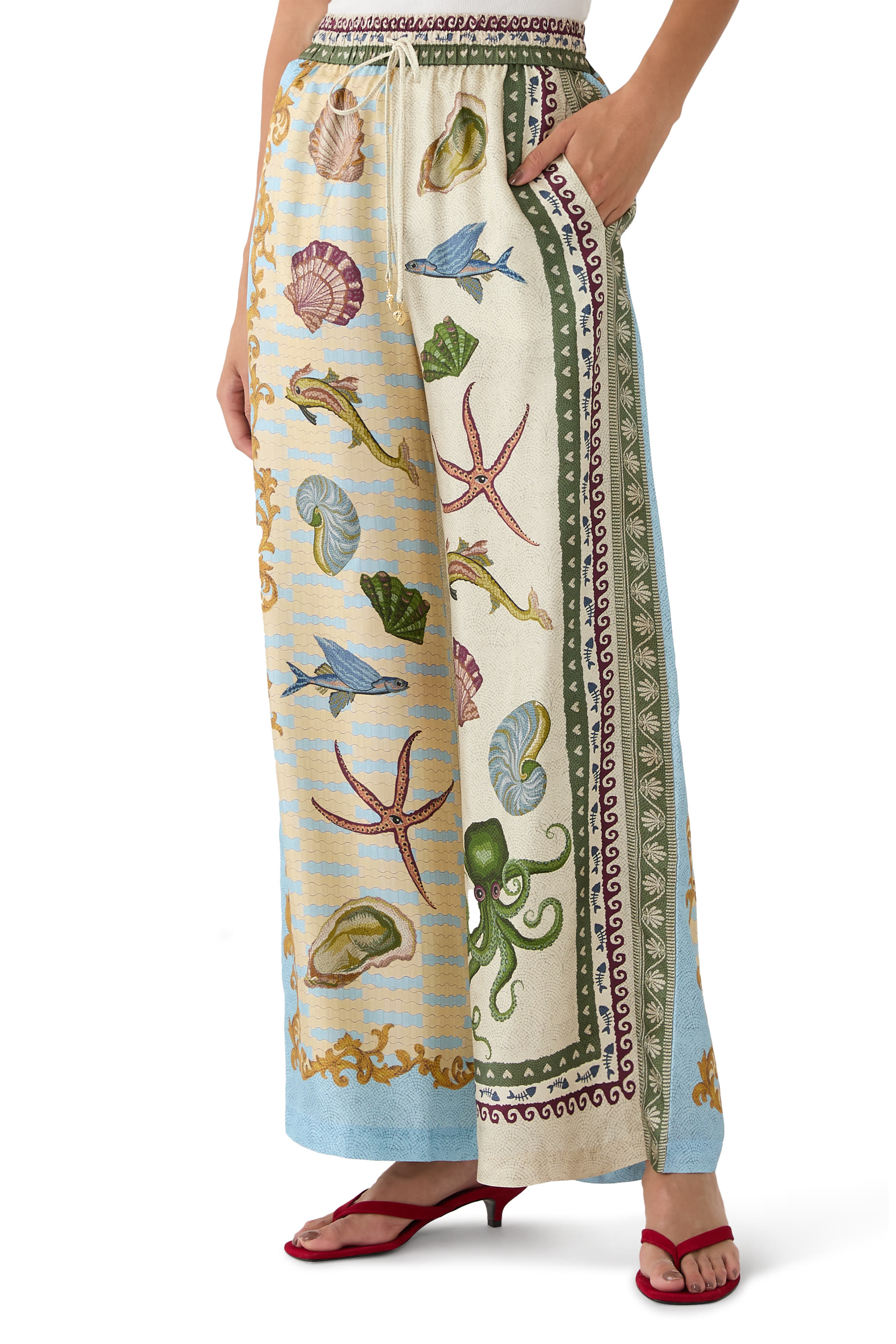 بنطال باث هاوس حرير