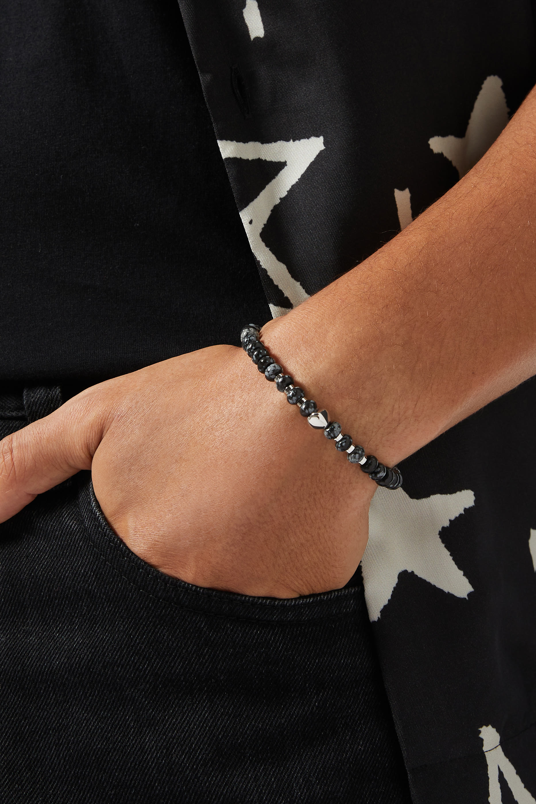 سوار نيبال بحلية غير منتظمة وخرز