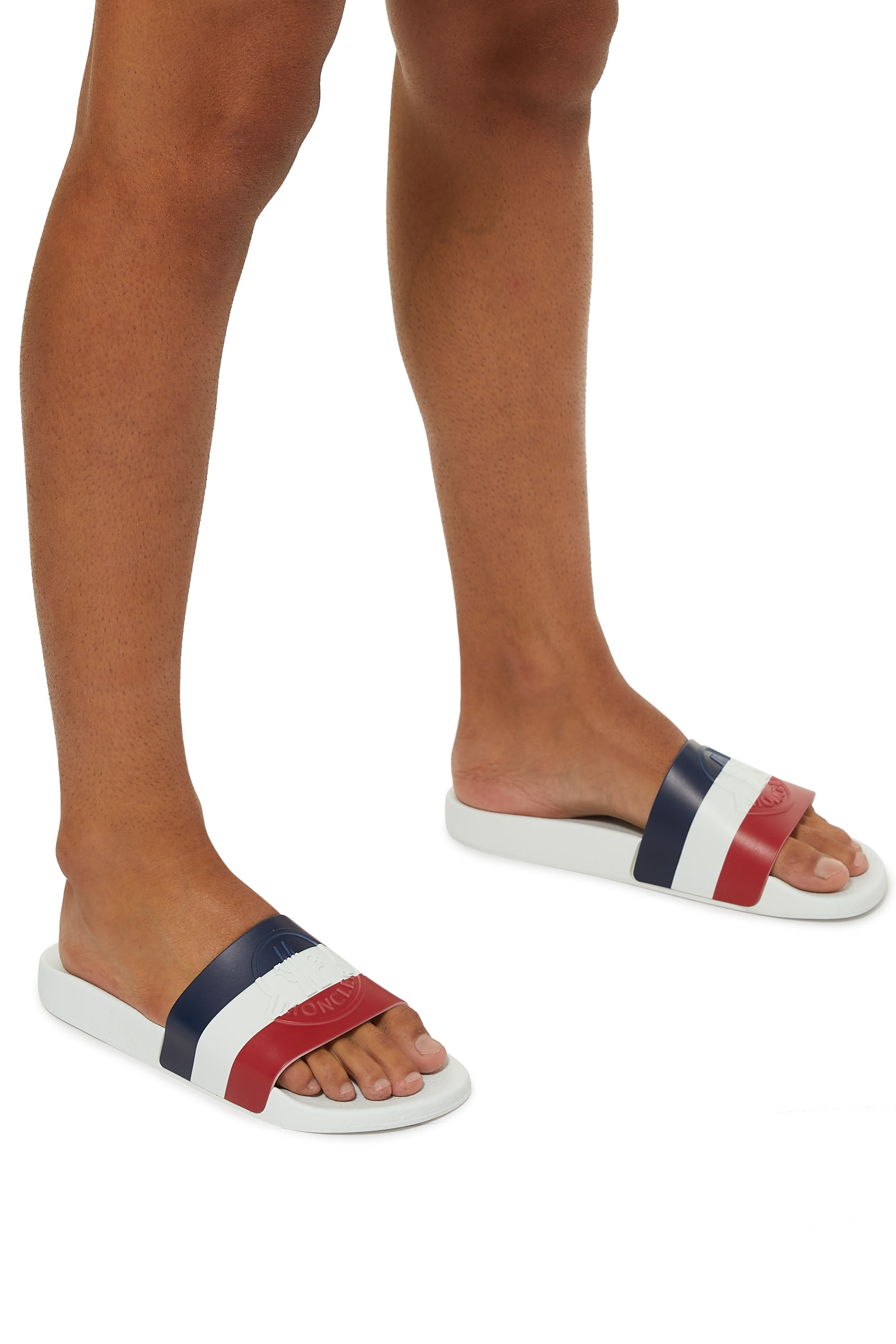 حذاء مفتوح باسيل بسير ثلاثي الألوان