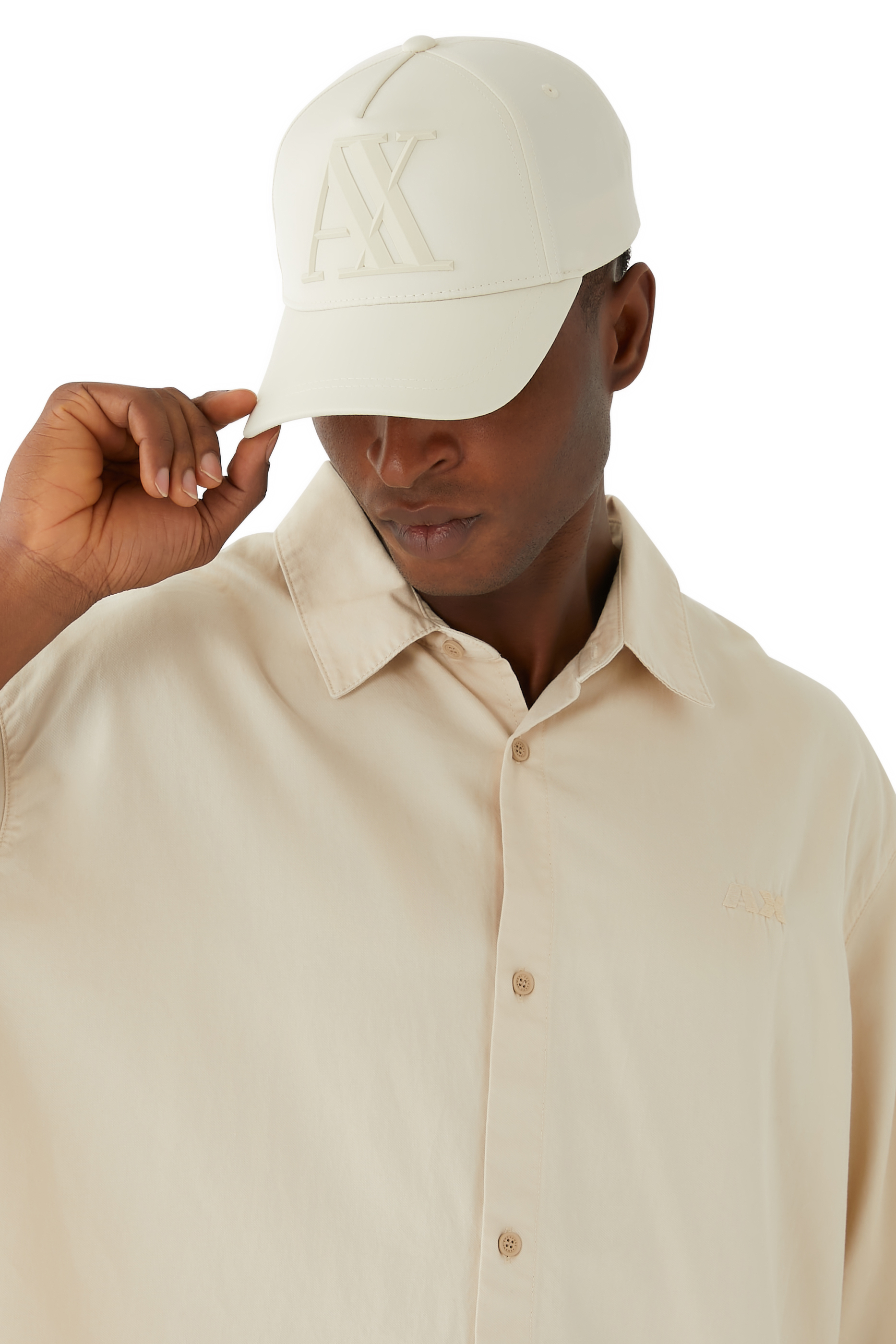 كاب بيسبول بشعار الماركة مطاطي 