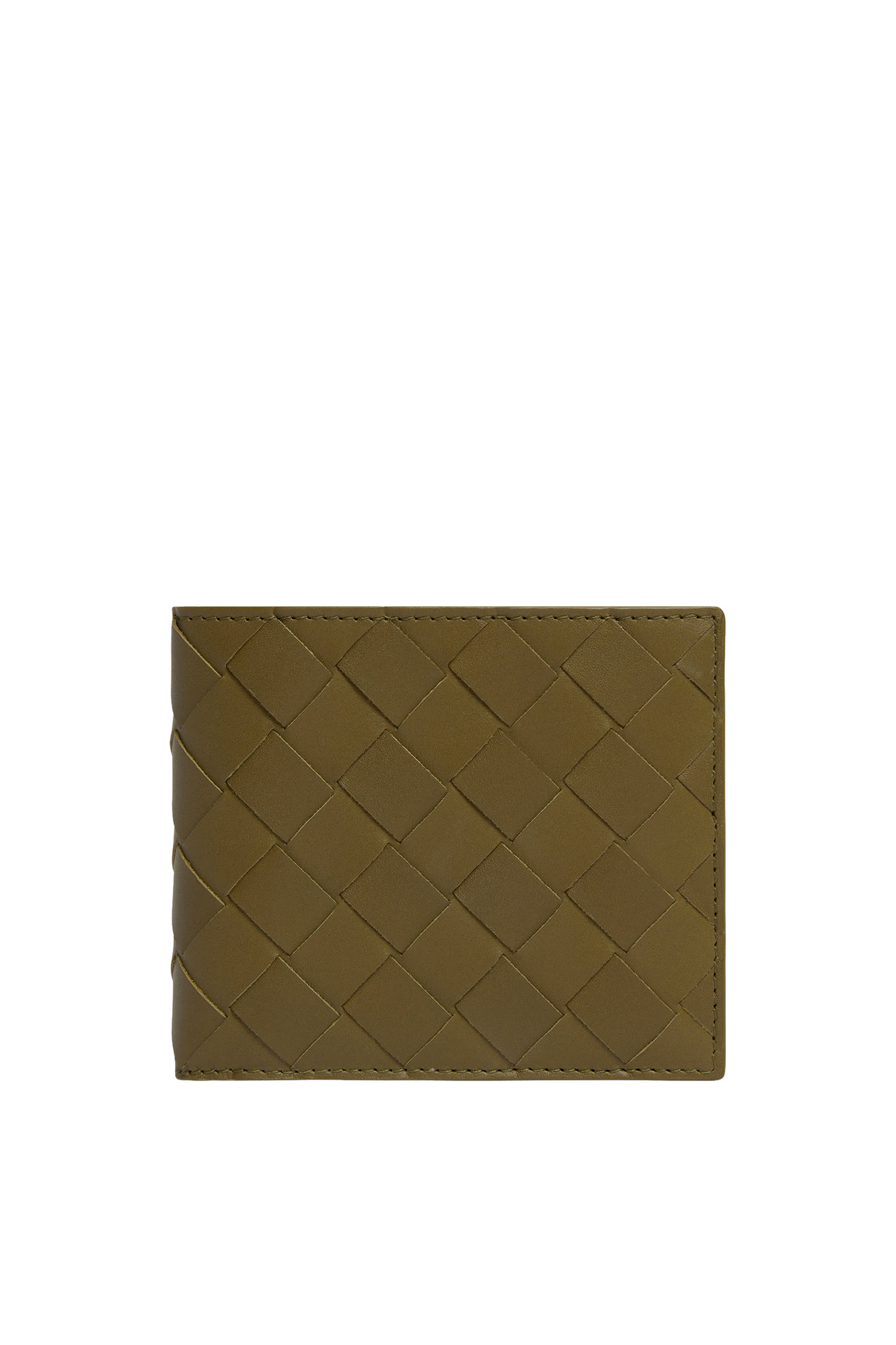 محفظة ثنائية الطي بتصميم مجدول