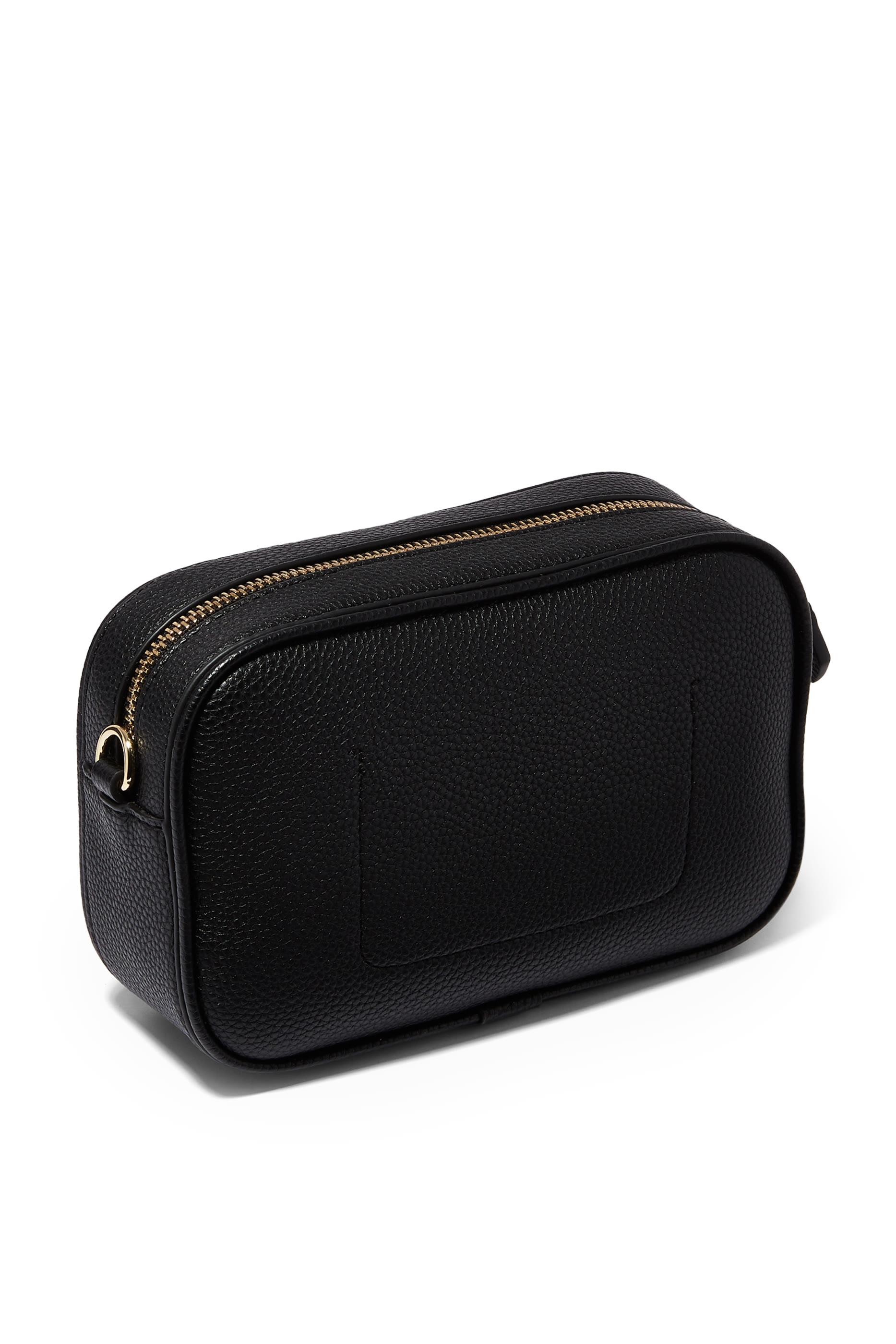 حقيبة ميني بشريط يحمل شعار الماركة