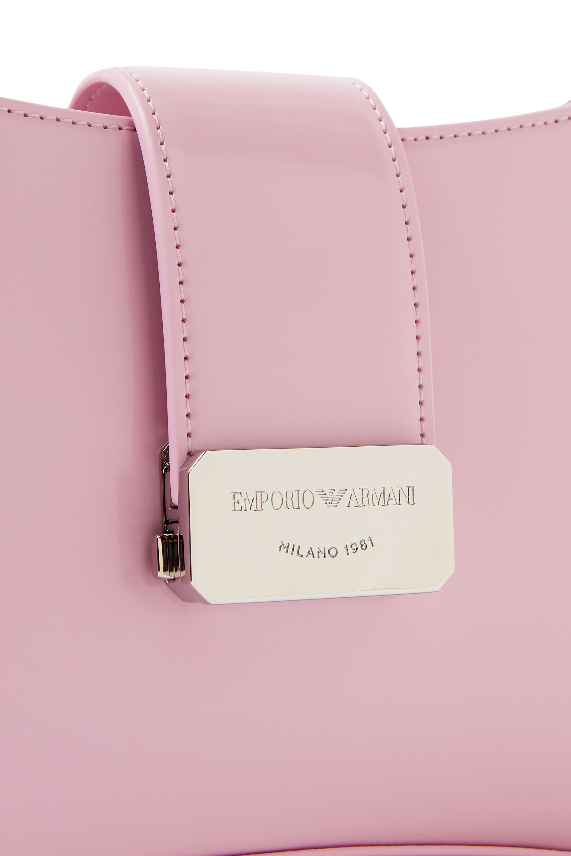 حقيبة كتف هوبو يإبزيم بشعار الماركة