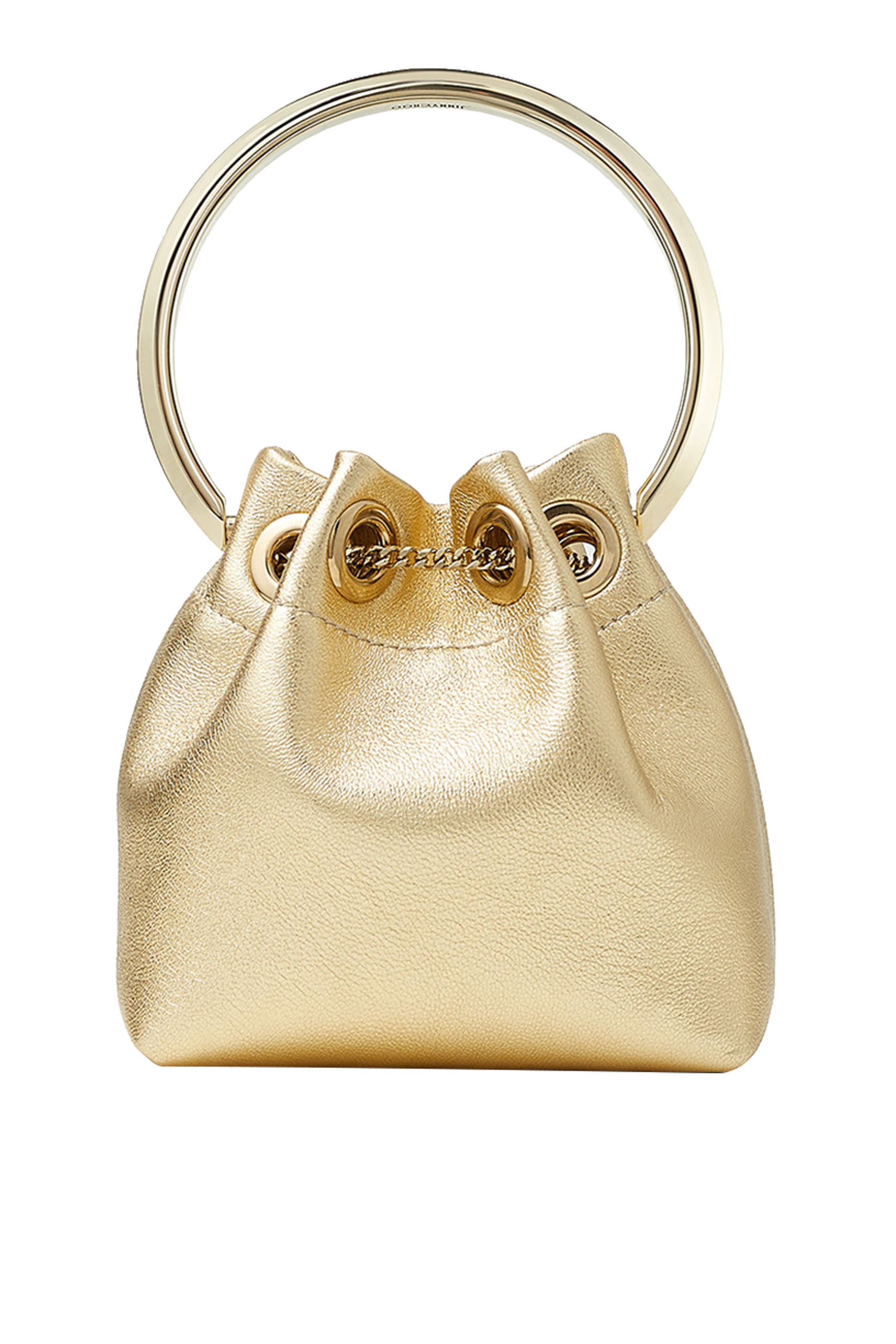 حقيبة بون بون صغيرة جلد نابا