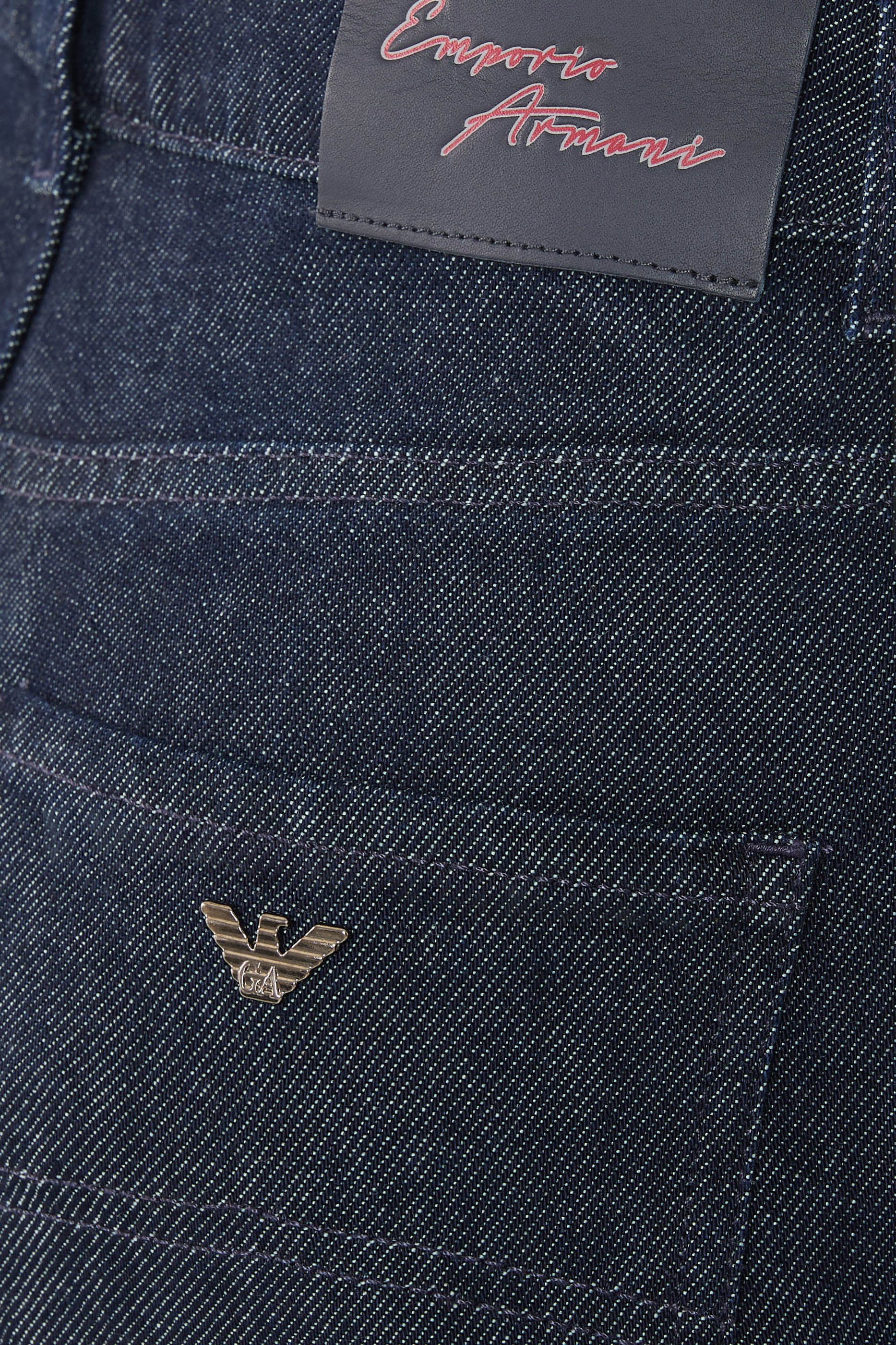 بنطال جينز جي 4 بي بقصة ساق مستقيمة وخصر مرتفع