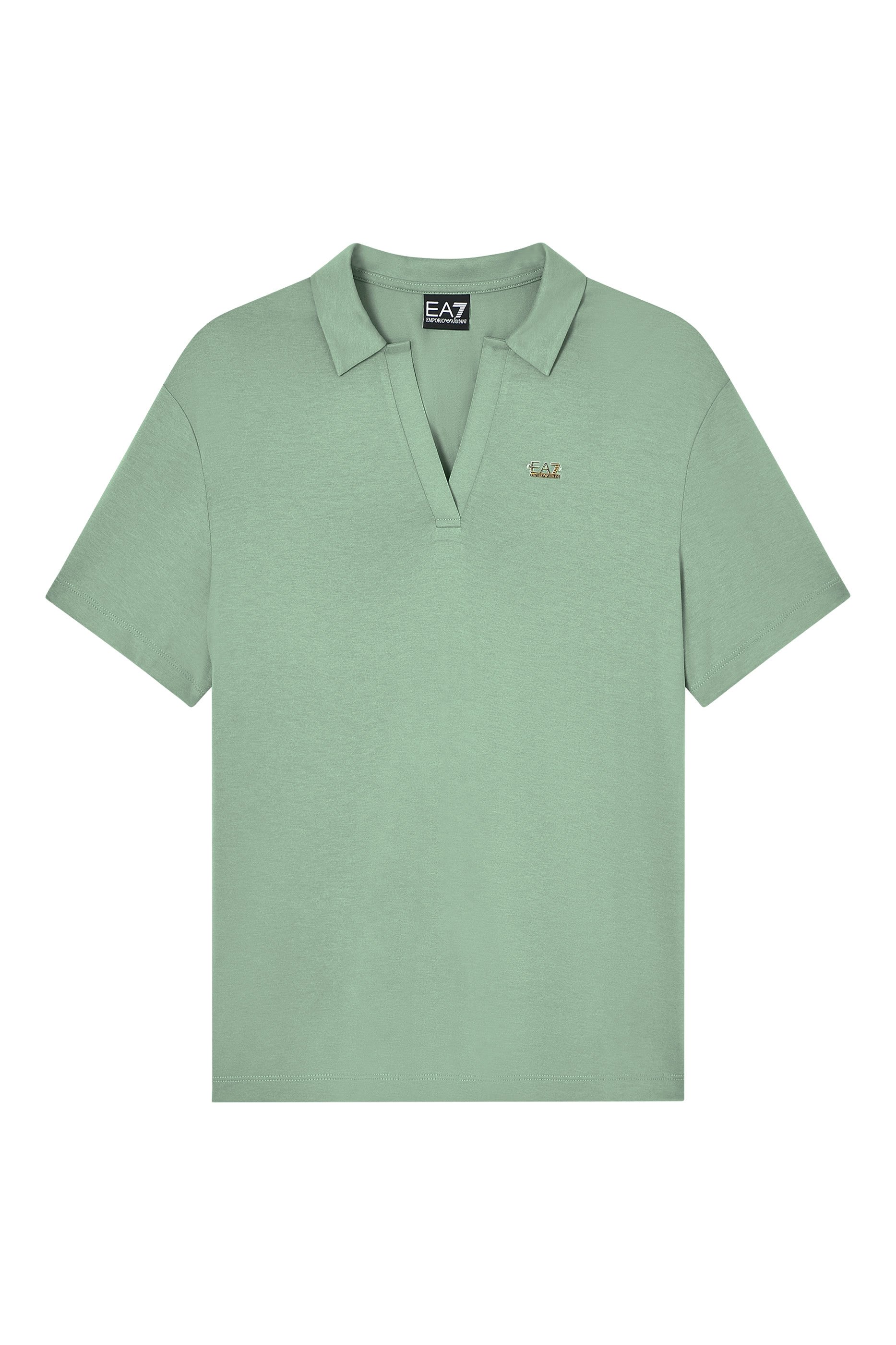 تيشيرت بولو بشعار الماركة للنساء