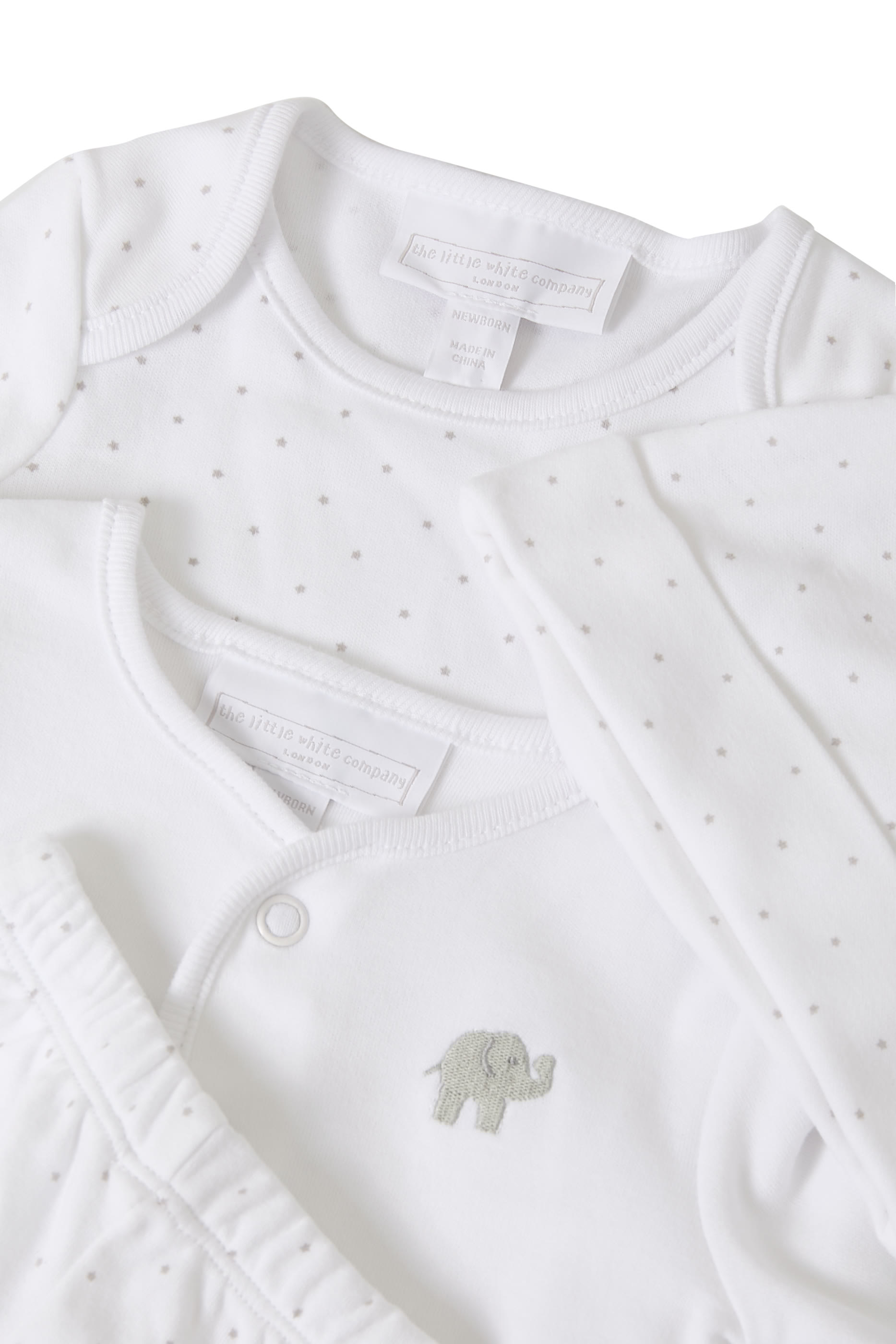 طقم هدية هيلو قطن عضوي للأطفال