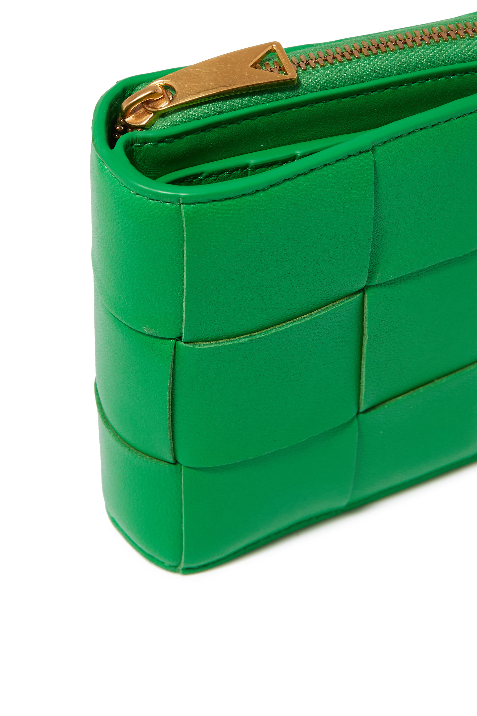 محفظة ثنائية الطي بسحاب