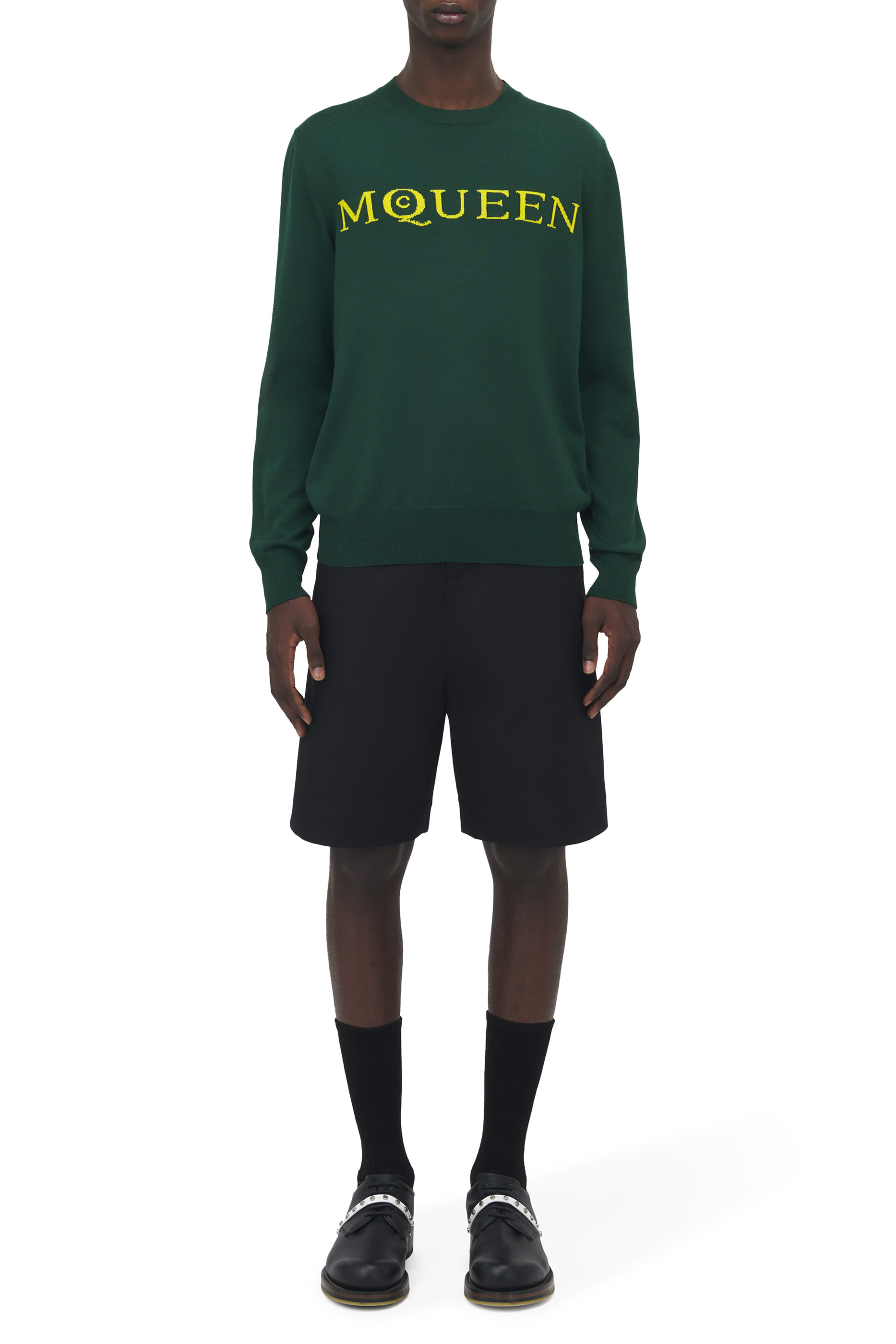 Merino Wool Logo Jumper 