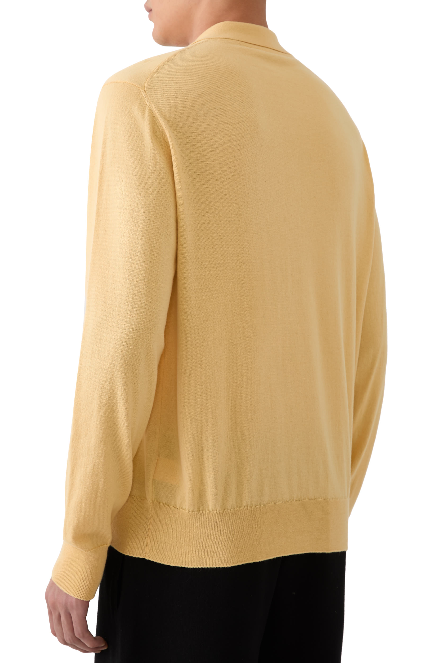 قميص بولو منسوج