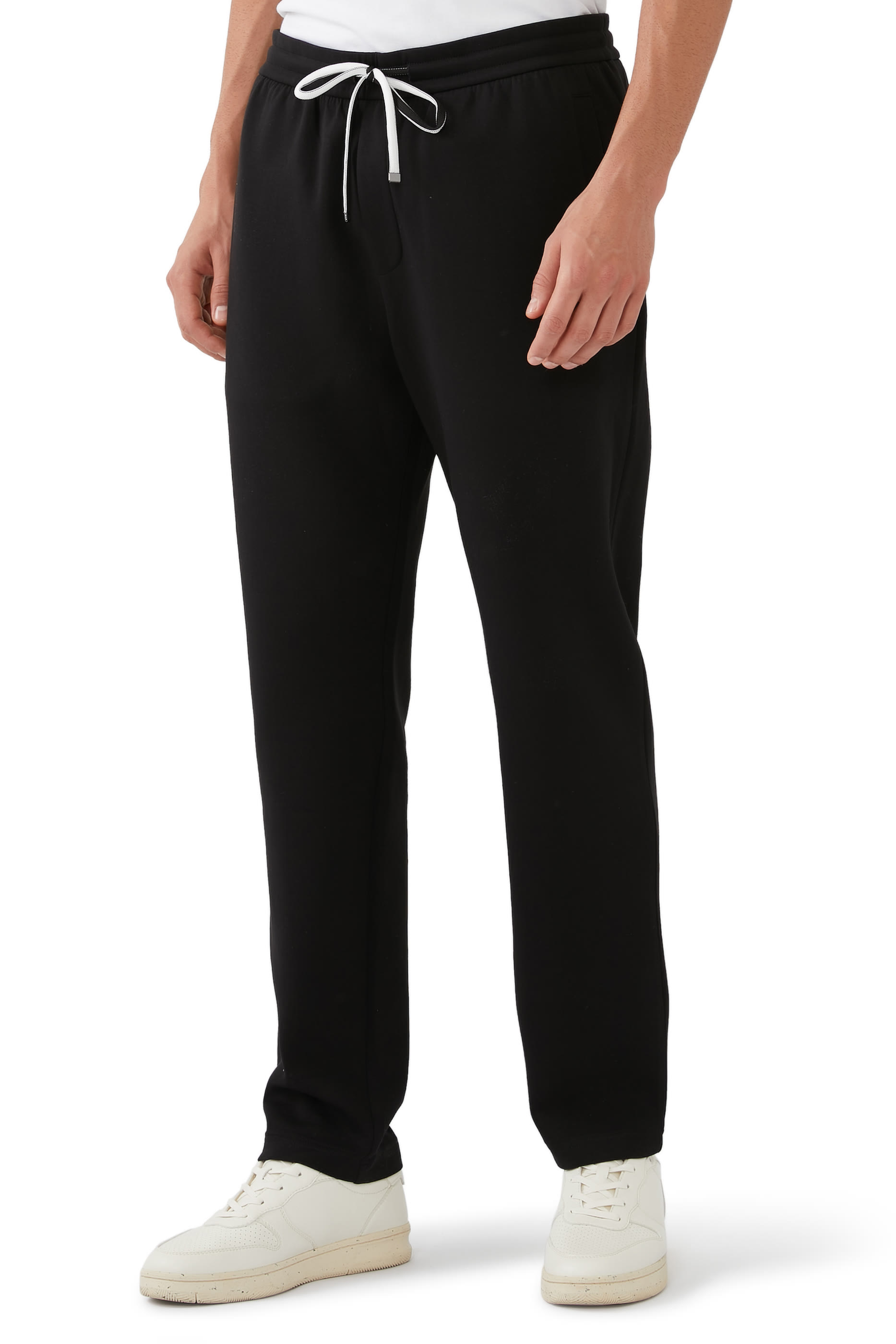 بنطال رياضي بشعار الماركة بحجم صغير جيرسيه مزدوج