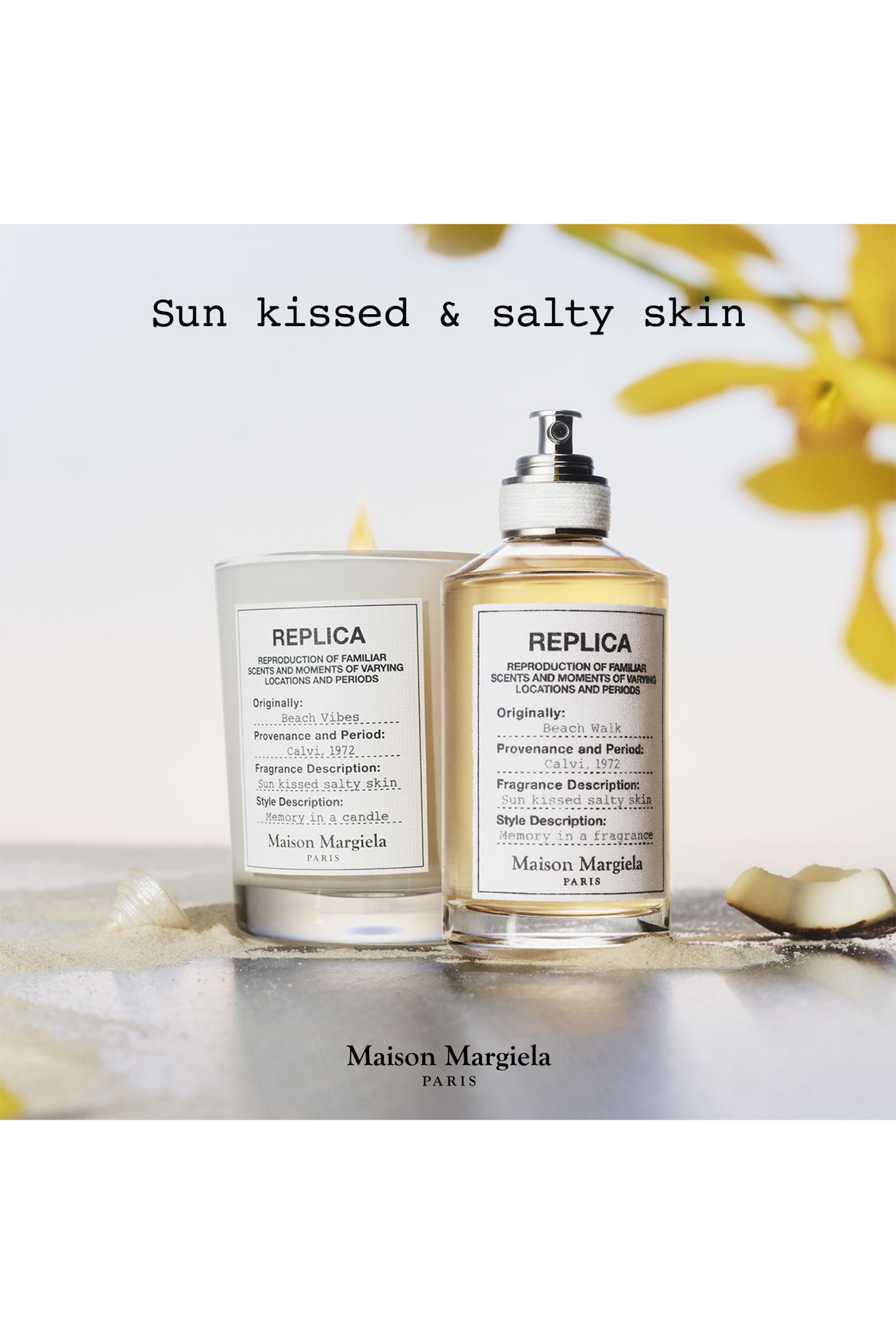 شمعة معطرة بيتش فايبز ريبليكا