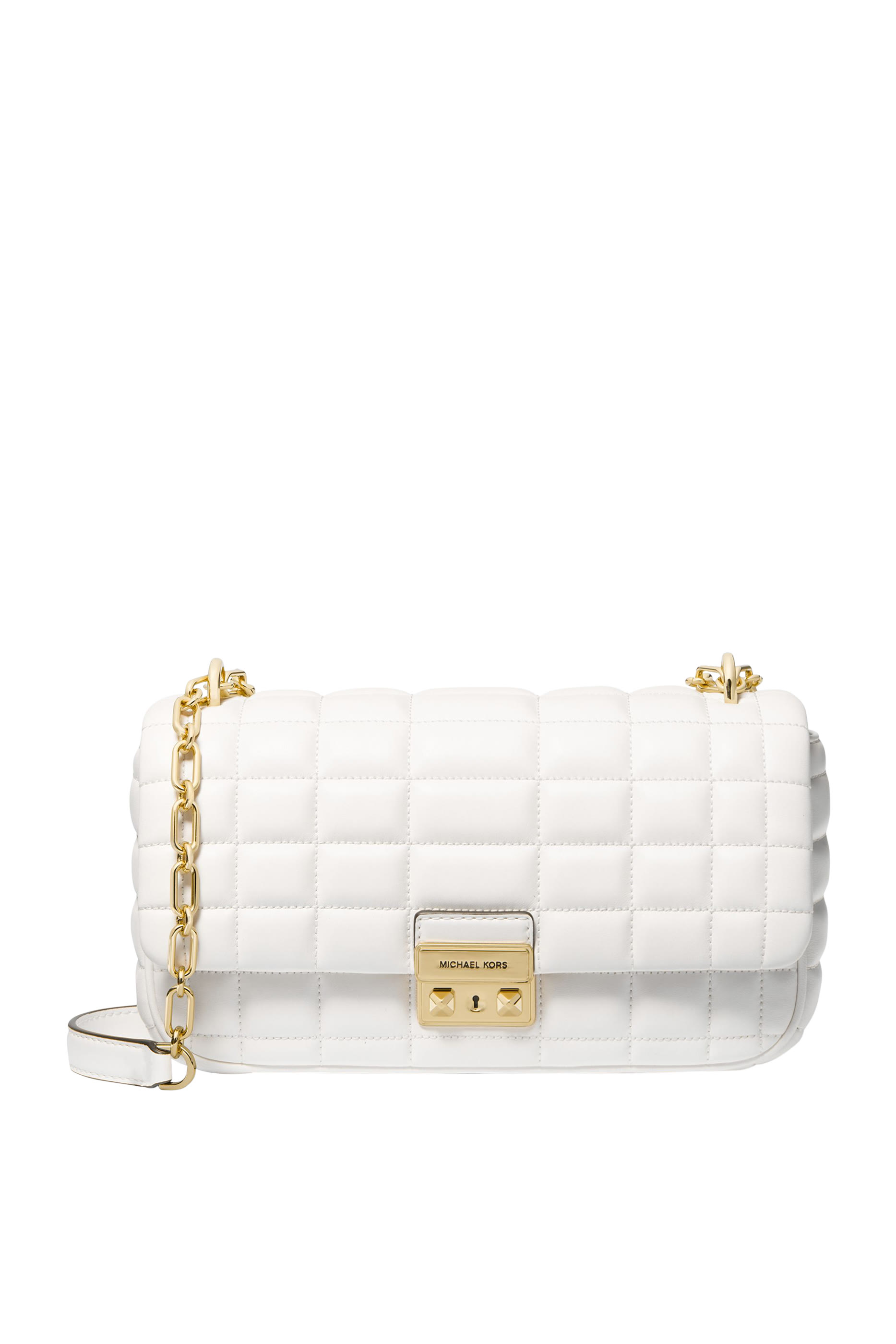 حقيبة كتف تريبكا كبيرة جلد مبطن