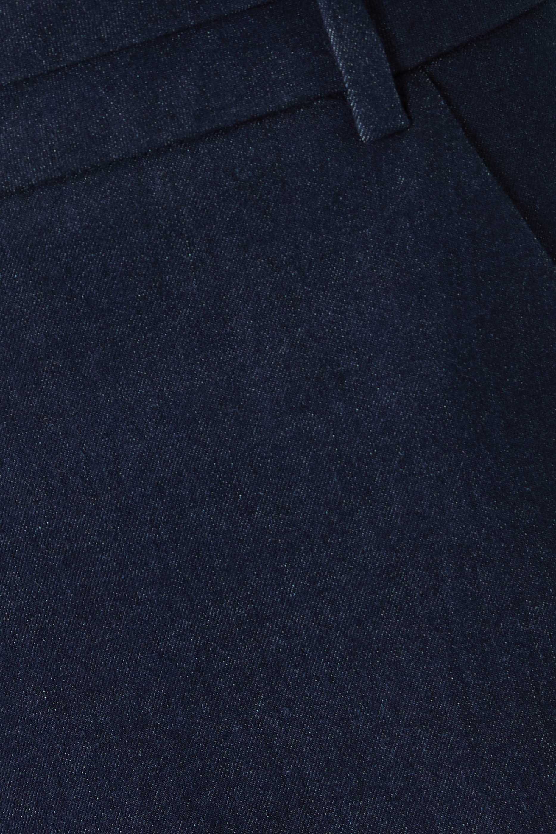 بنطال كرو بقصة ساق واسعة دنيم