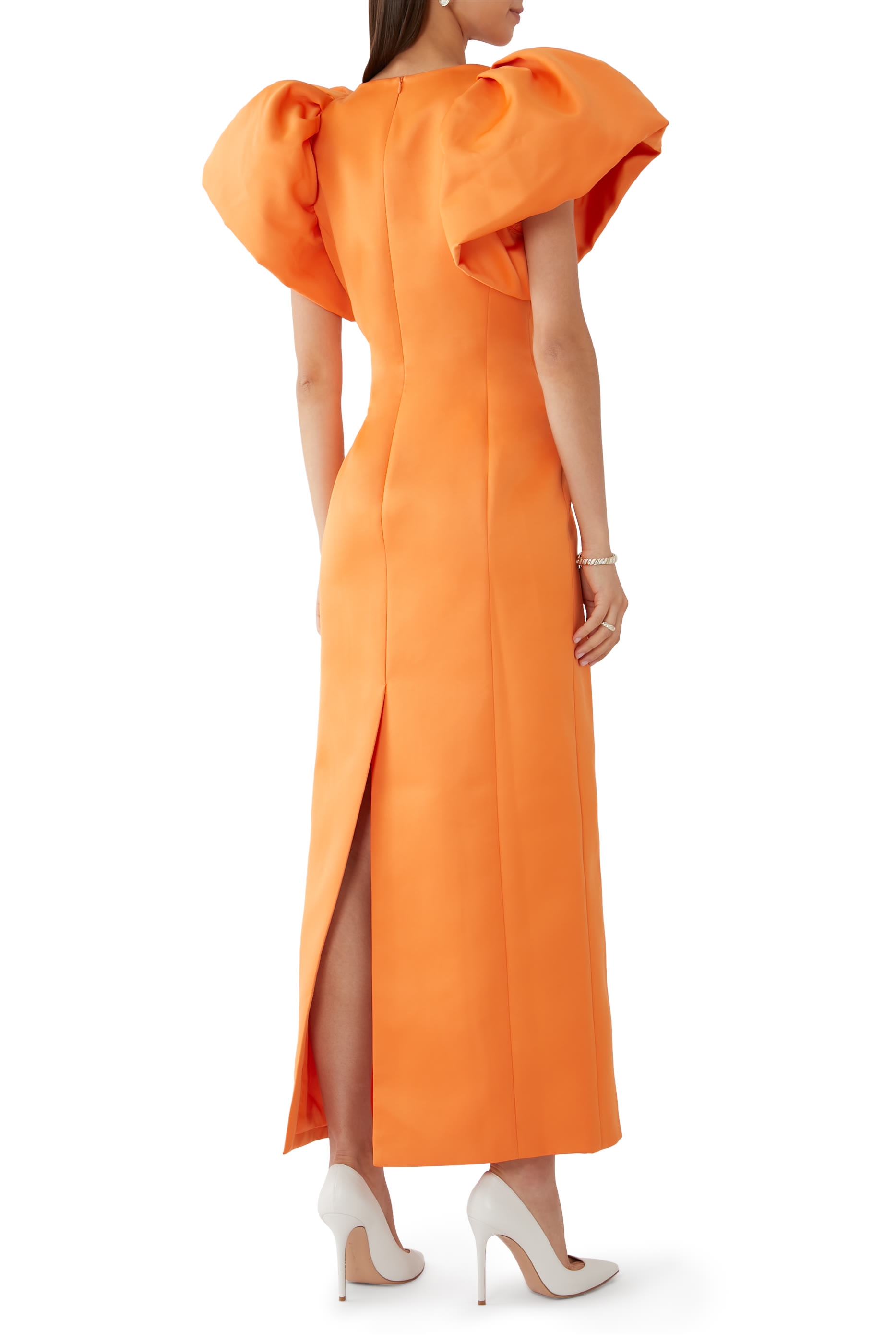 فستان لوسيندا طويل مزين