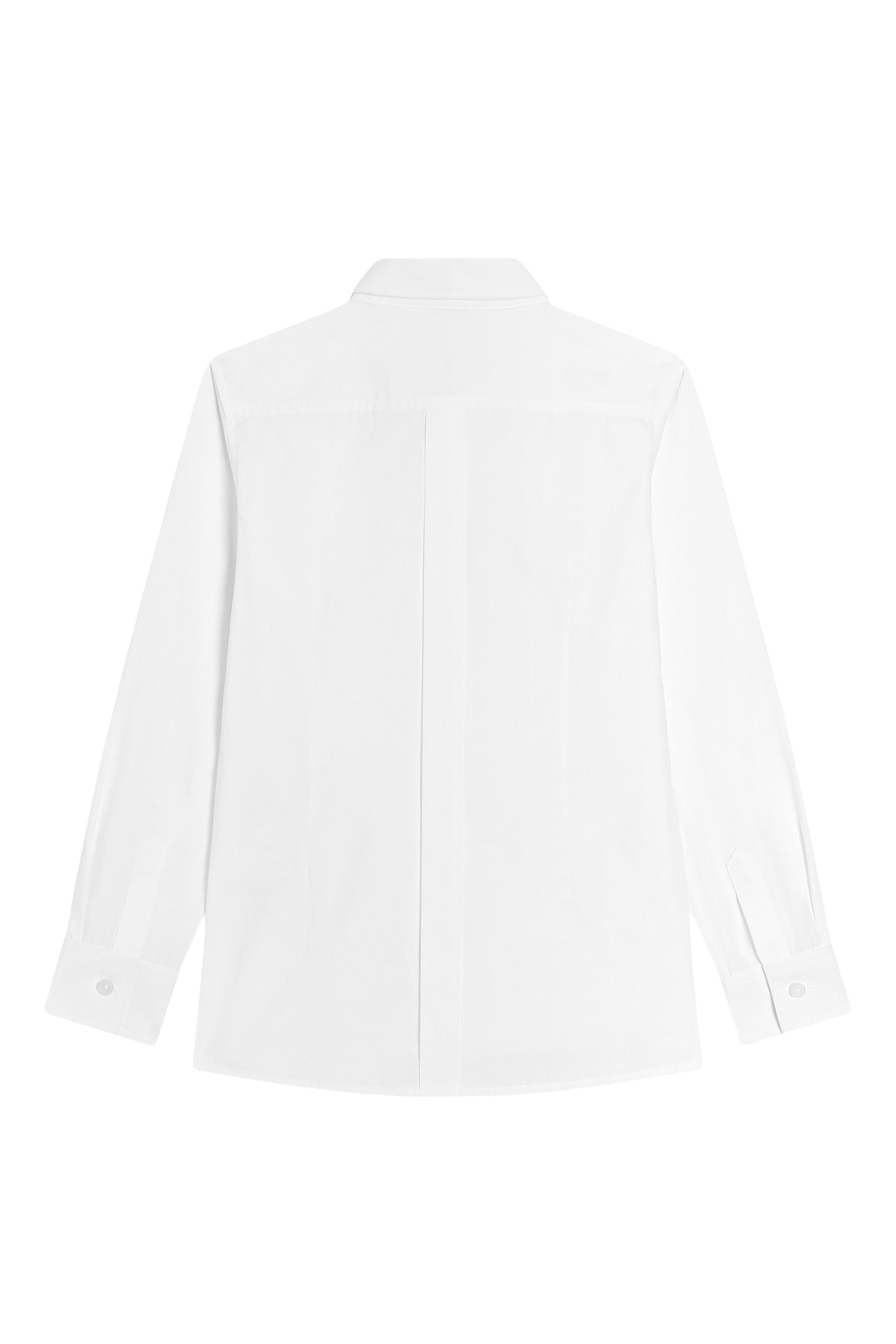 قميص مطرز بحرفي شعار الماركة بوبلين للأطفال