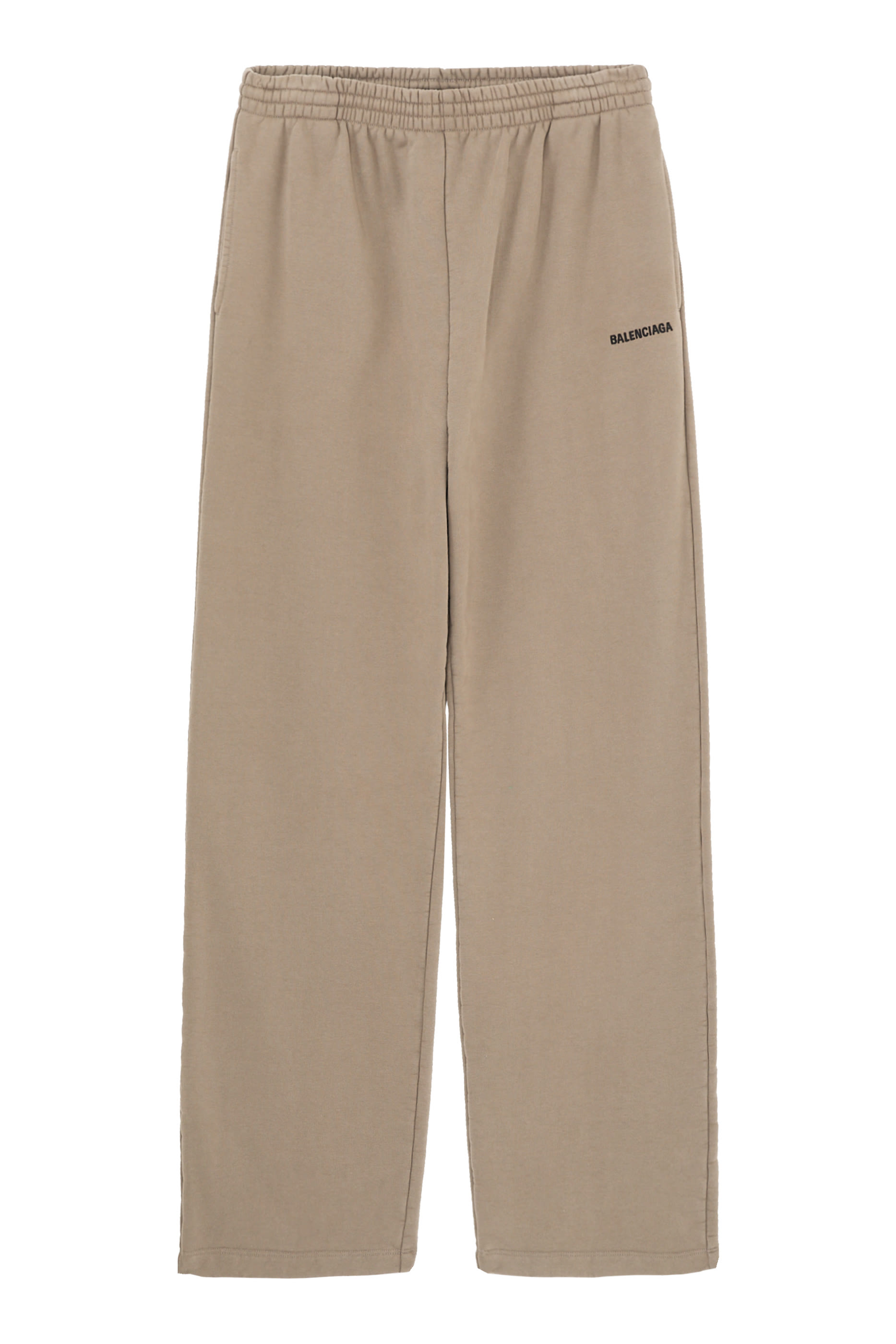 بنطال رياضي للجنسين بشعار الماركة قطن