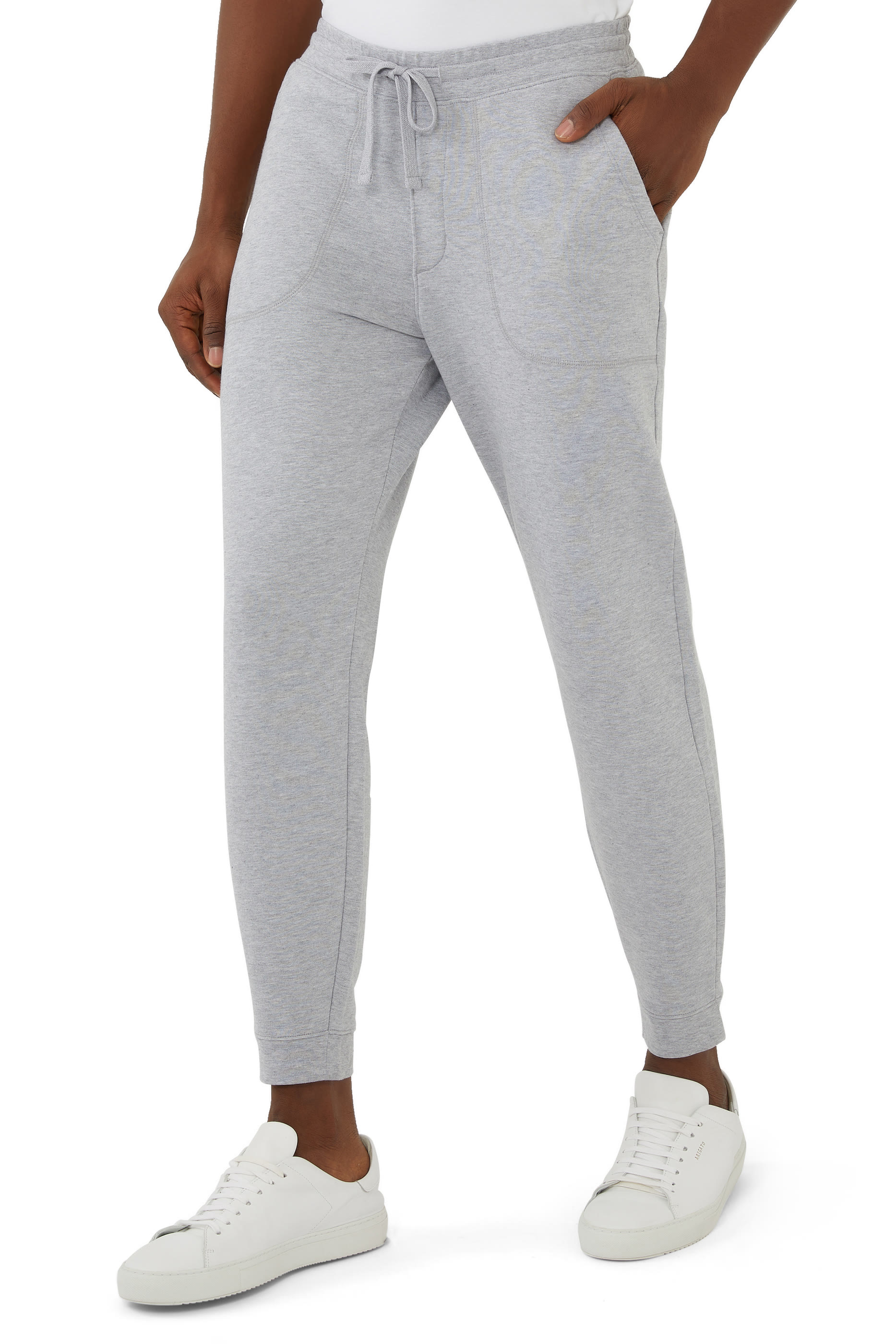 بنطال رياضي من مزيج قطن