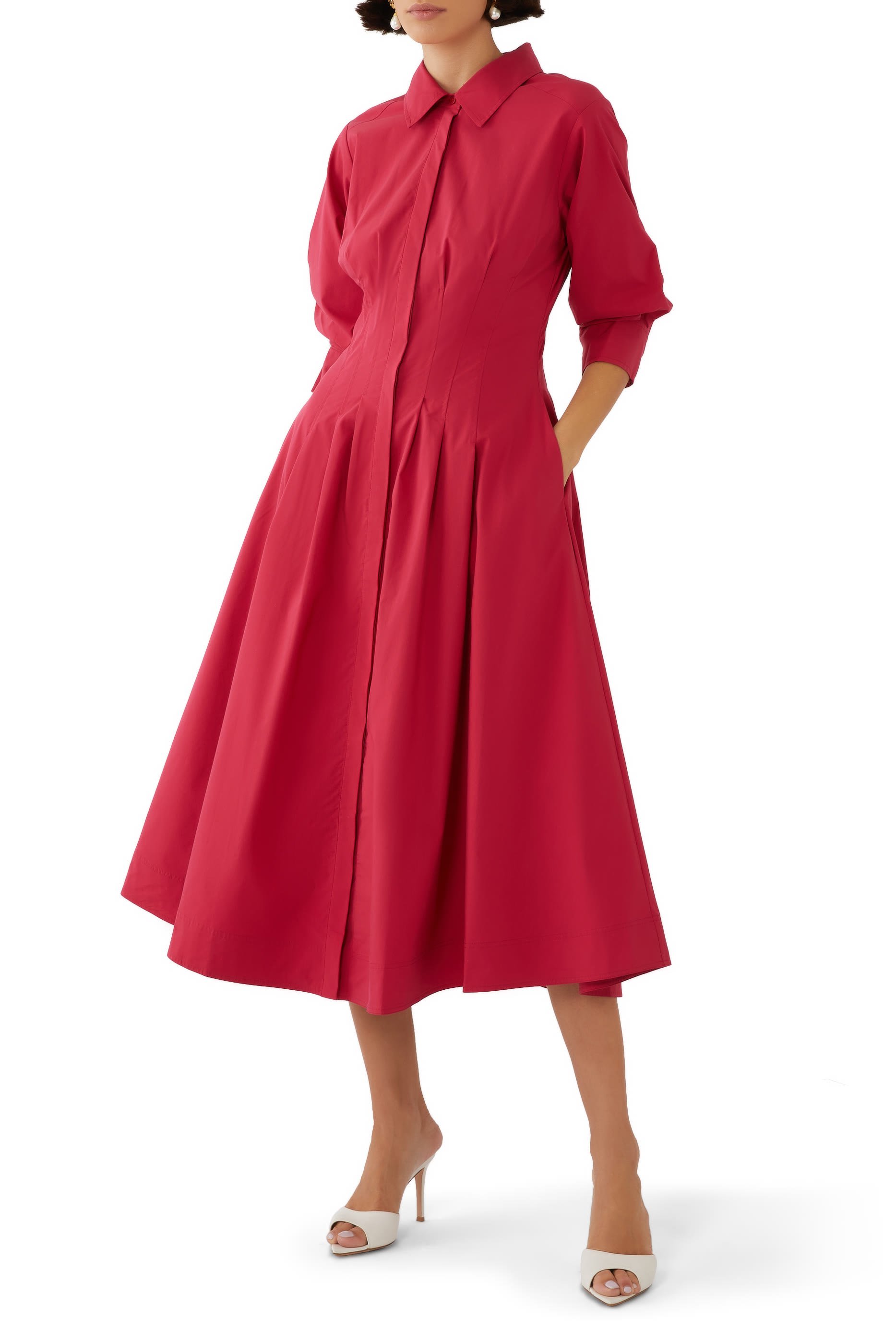 فستان جاز بينتوك بقصة متوسطة الطول