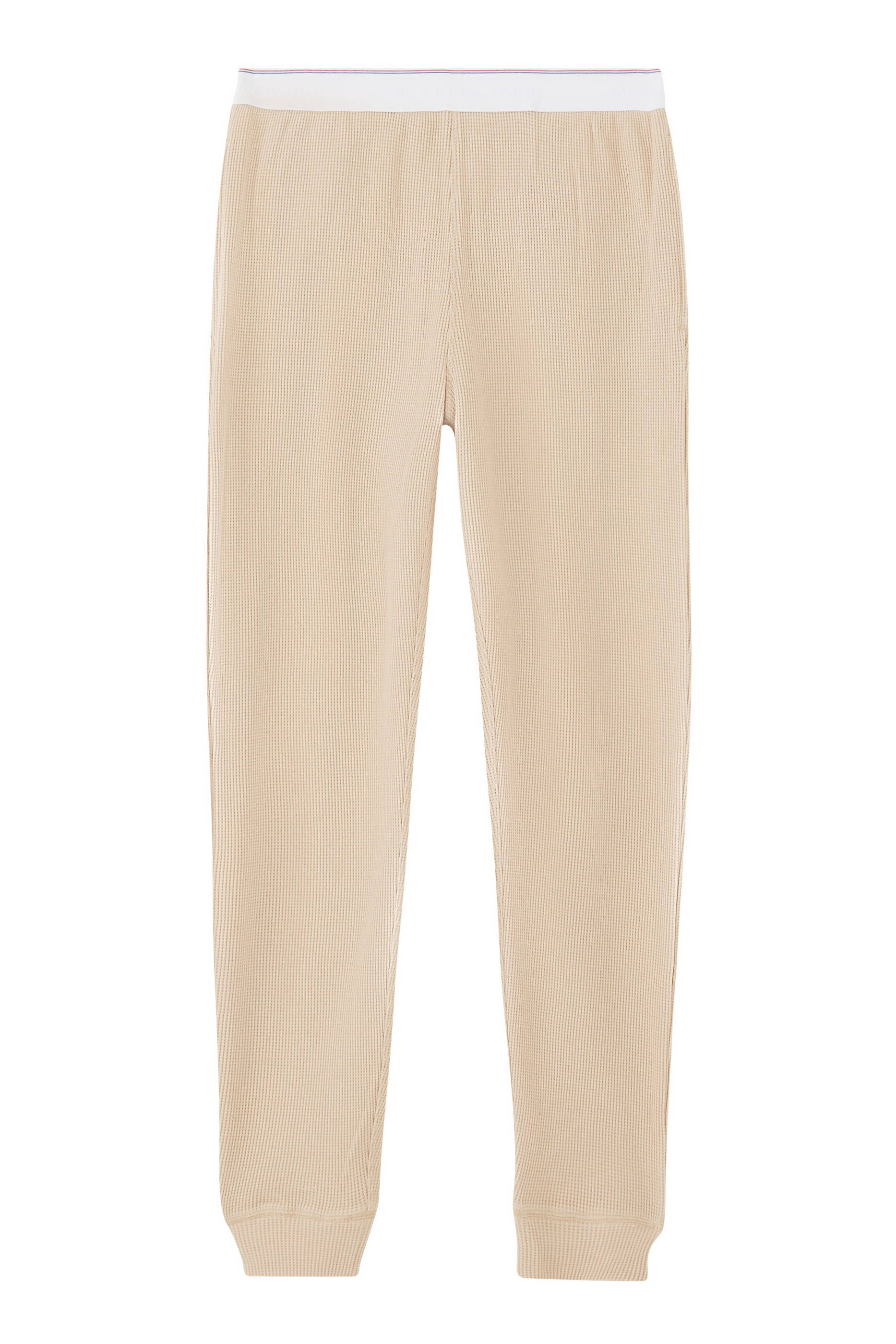 بنطال رياضي وافل مزين بكريستال مثبت حراريا