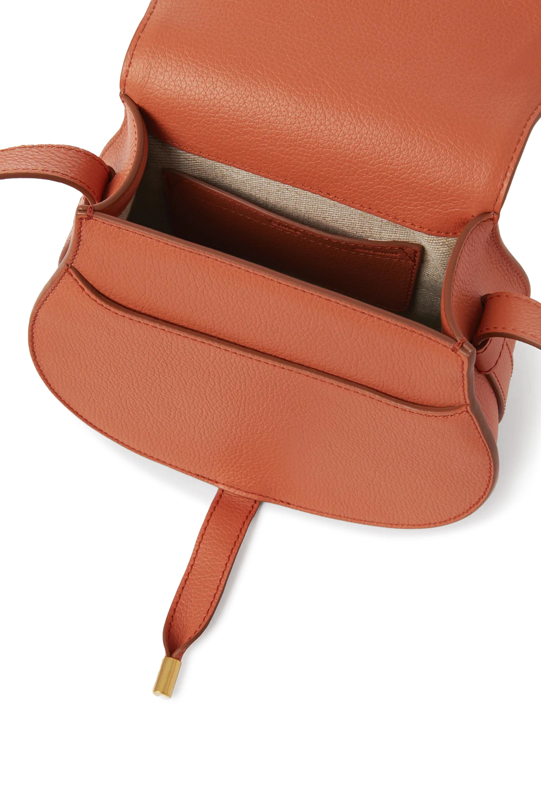 حقيبة سادل مارسي صغيرة جلد بارز الملمس