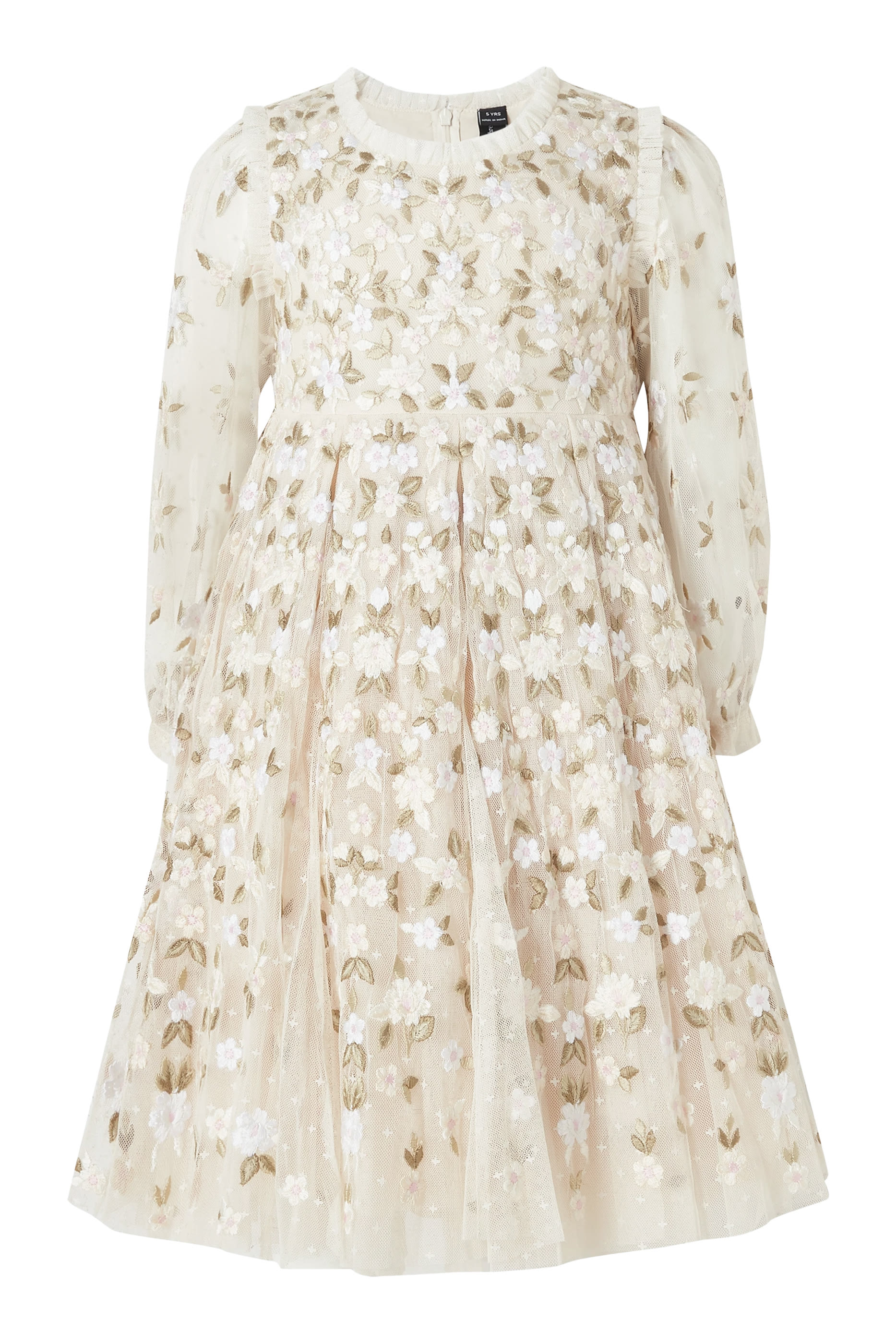 فستان كاميليا ديتسي بأكمام طويلة للأطفال