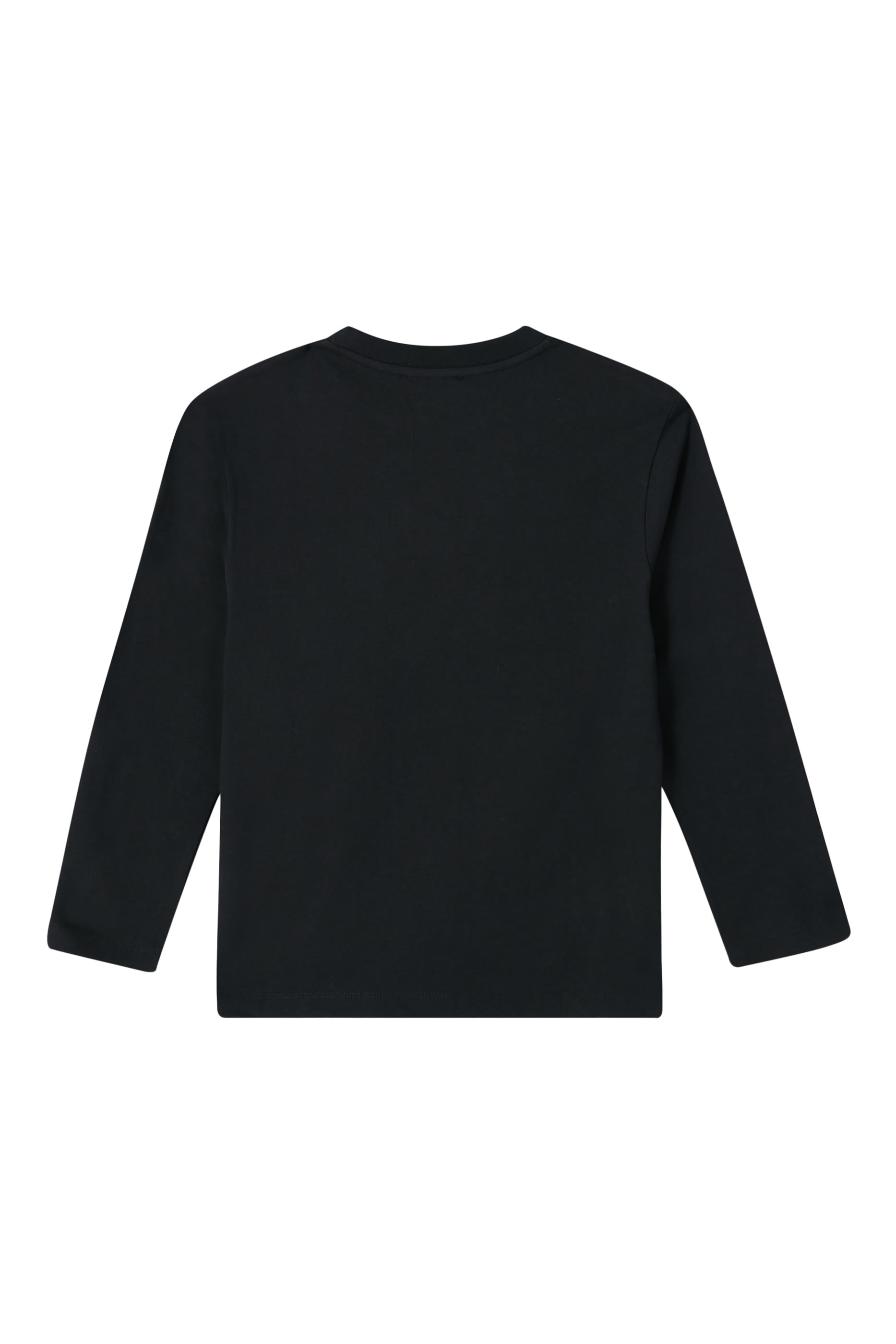 تيشيرت بشعار الماركة قطن للأطفال