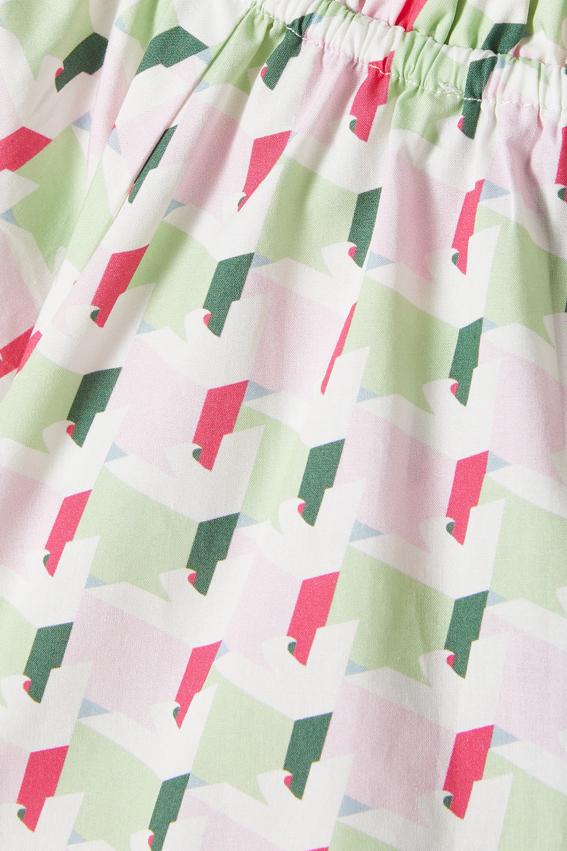 بلوزة مزينة كليا بنقشة زهور للأطفال