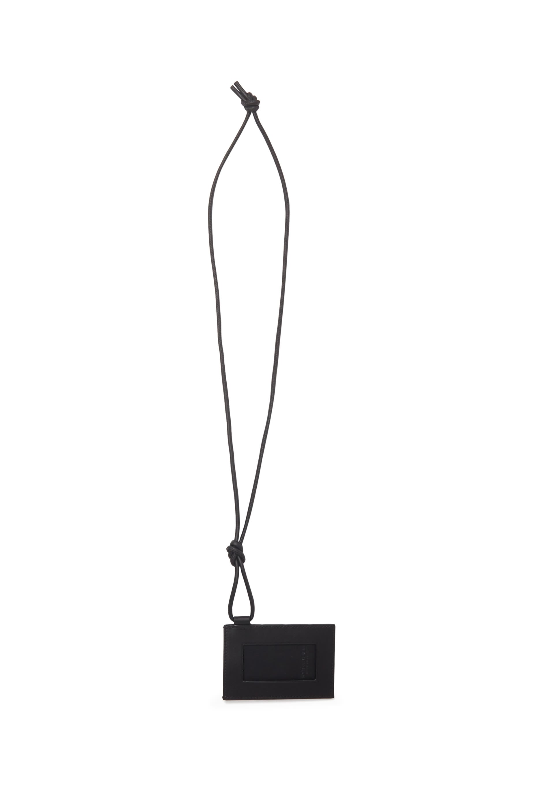 Intrecciato Badge Holder